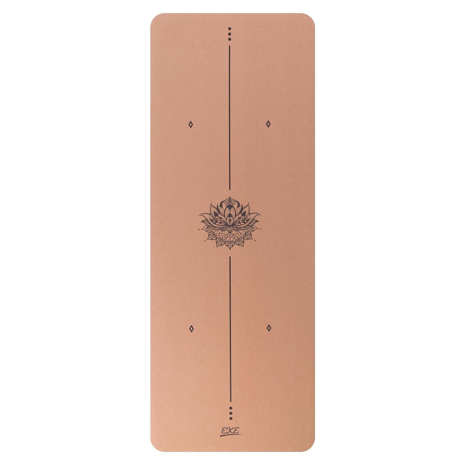 Alfombrilla de Yoga EKE de Corcho 182.88x60.96cm Antideslizante