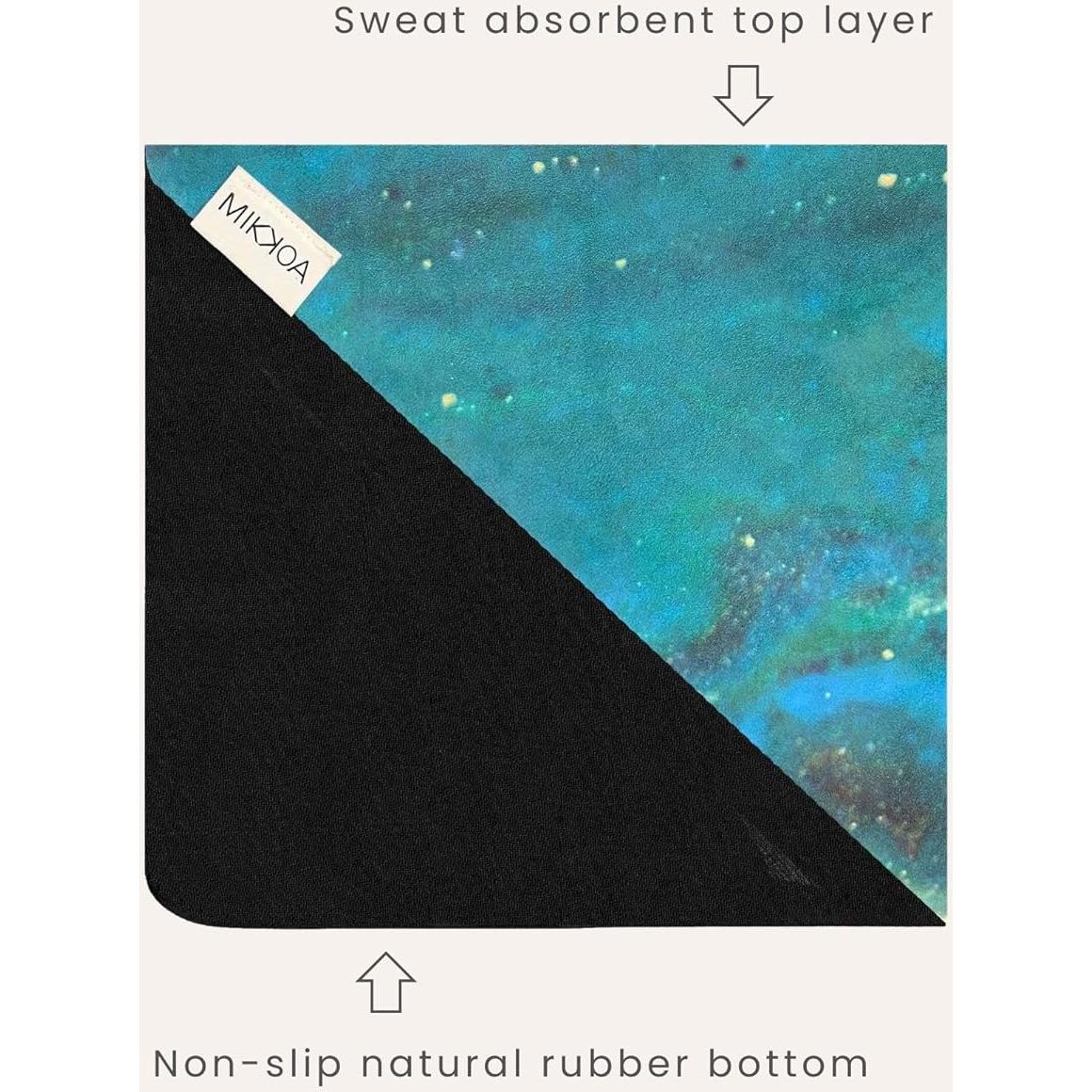 Alfombrilla de Yoga de Viaje Mikkoa 183x67.8cm Ecológica