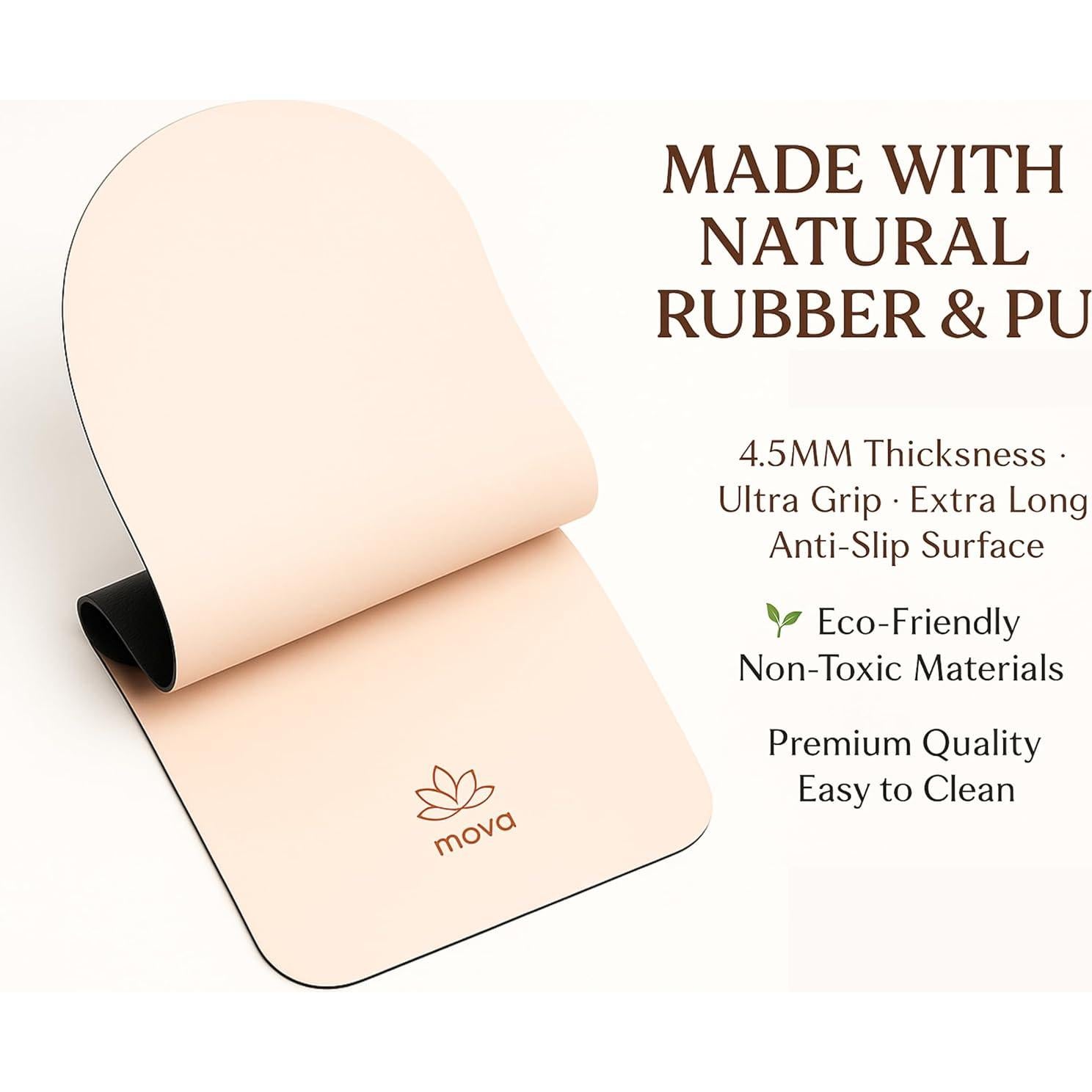 Esterilla de Yoga Mova ArchBalance Rosa Blush 182.88x68.07cm