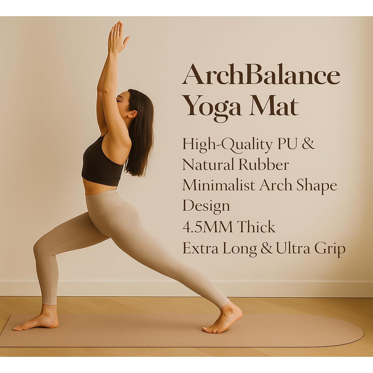 Esterilla de Yoga Mova ArchBalance Rosa Blush 182.88x68.07cm