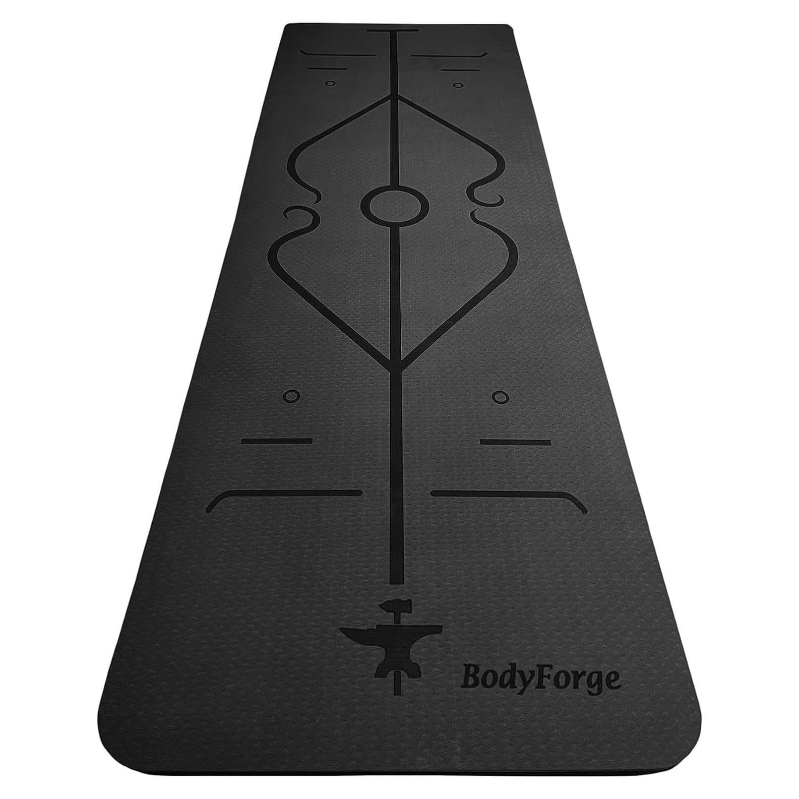 Esterilla de Yoga BodyForge 8mm TPE Ecológica Antideslizante