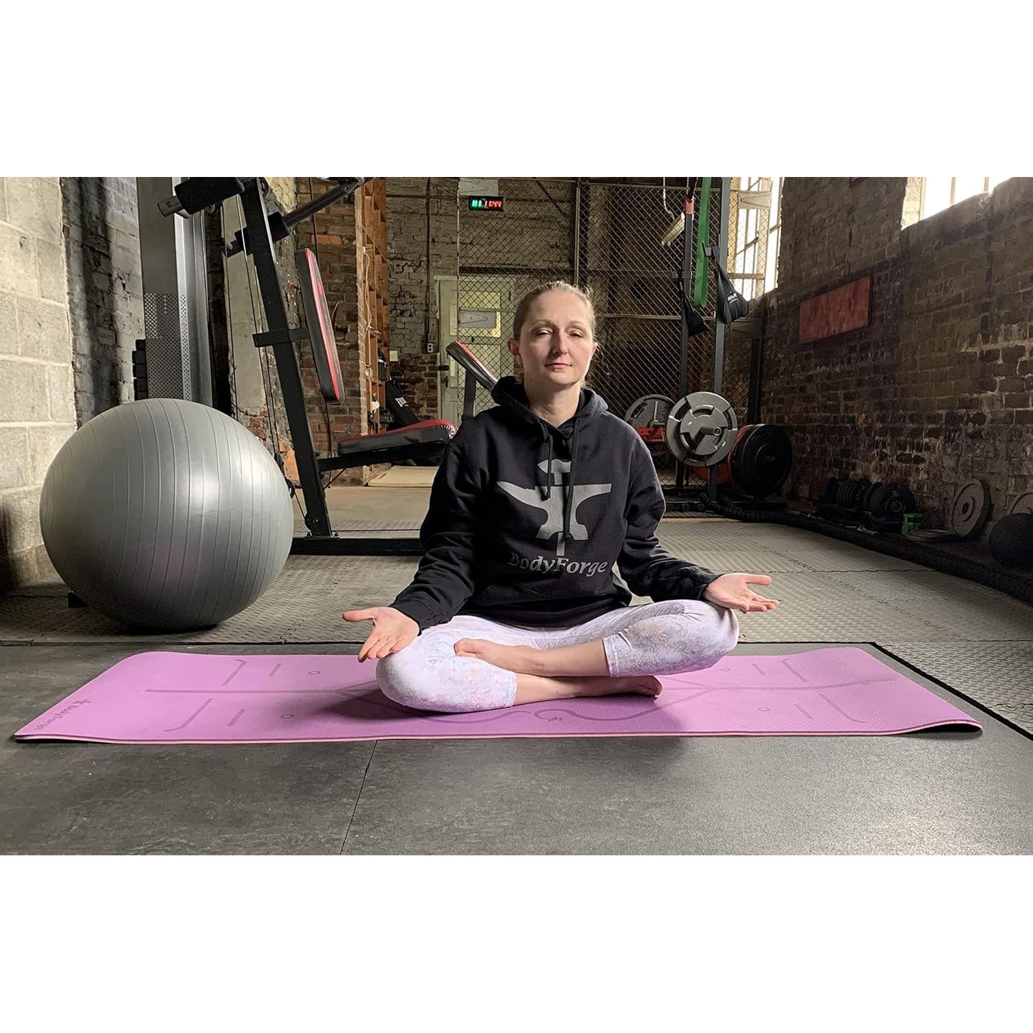 Esterilla de Yoga BodyForge 8mm TPE Ecológica Antideslizante