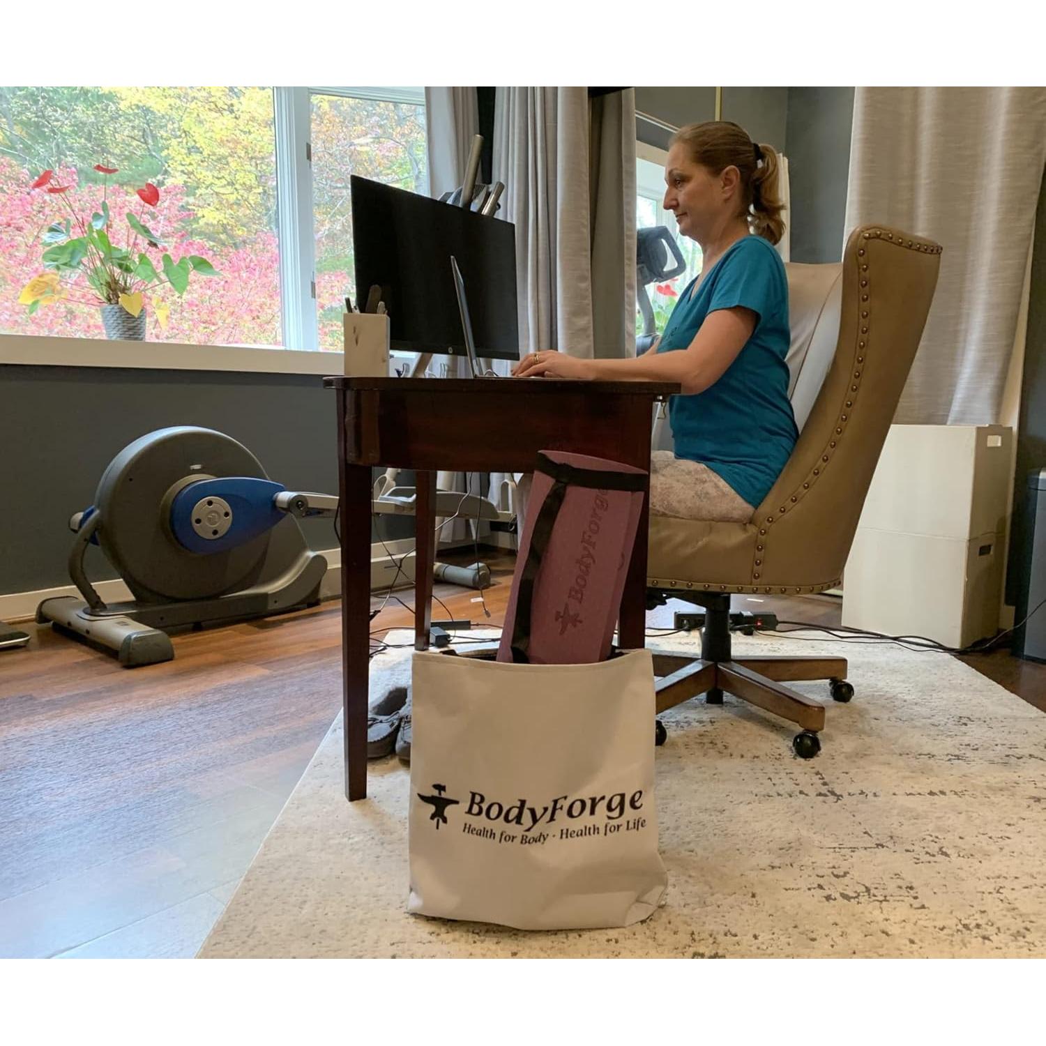 Esterilla de Yoga BodyForge 8mm TPE Ecológica Antideslizante