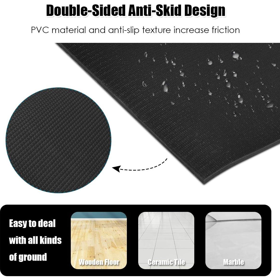 Esterilla de Yoga Goplus 2.13m x 1.52m Antideslizante 8mm