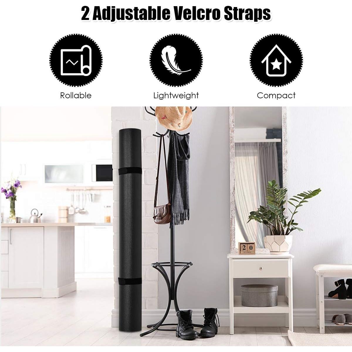 Esterilla de Yoga Goplus 2.13m x 1.52m Antideslizante 8mm