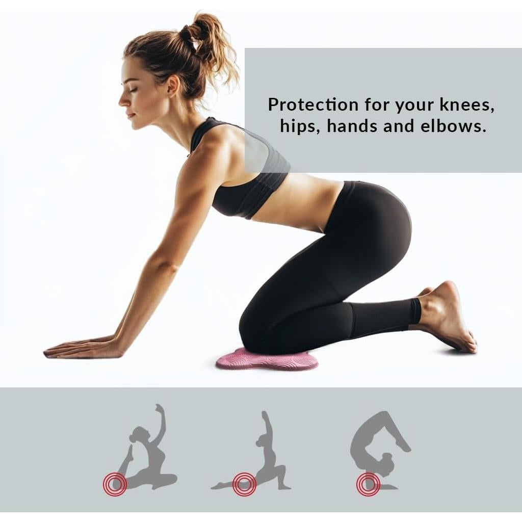 Paquete de 2 Almohadillas de Rodillas para Yoga Maria-M Rosa