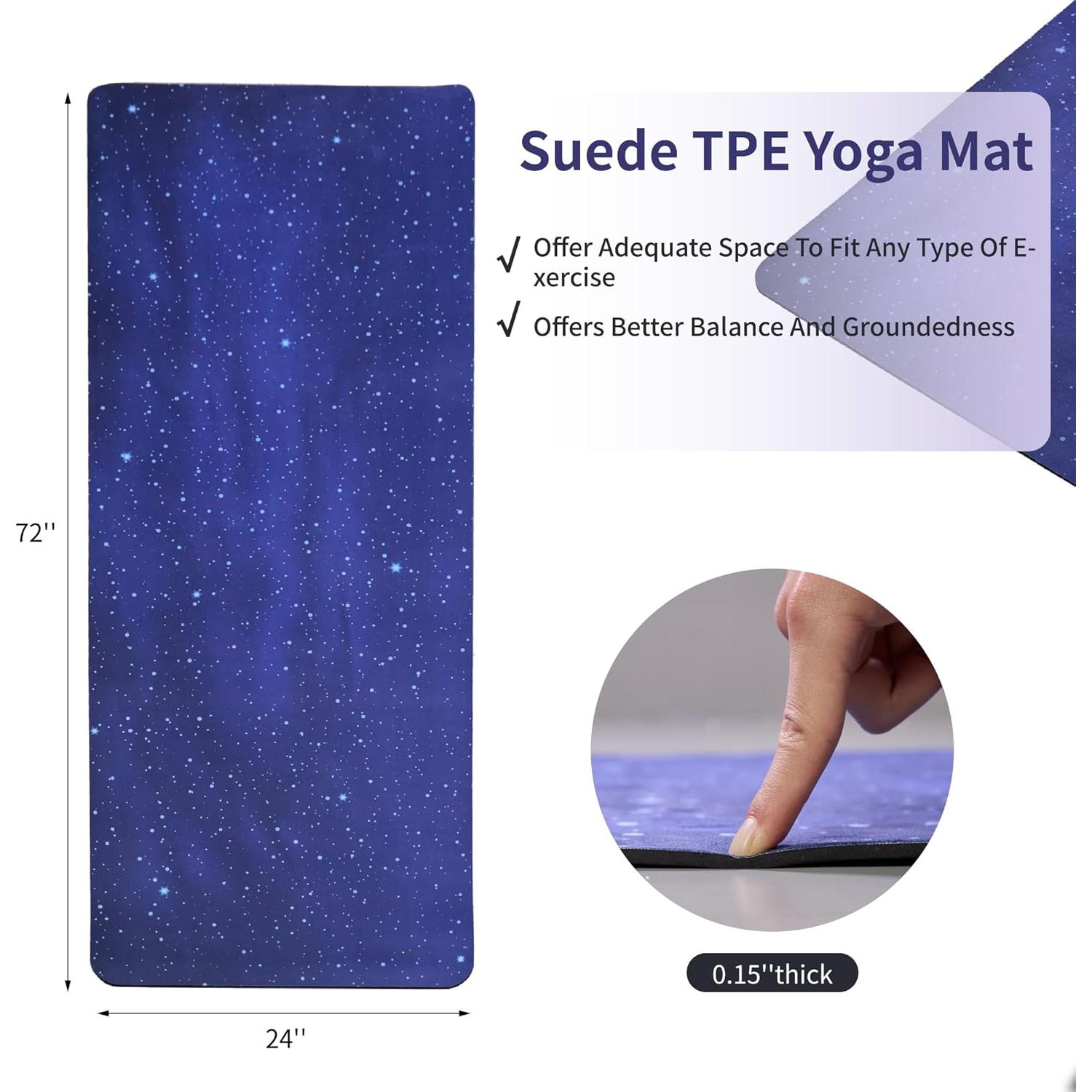 Alfombrilla de Yoga Antideslizante Furrnook 183x61 cm TPE