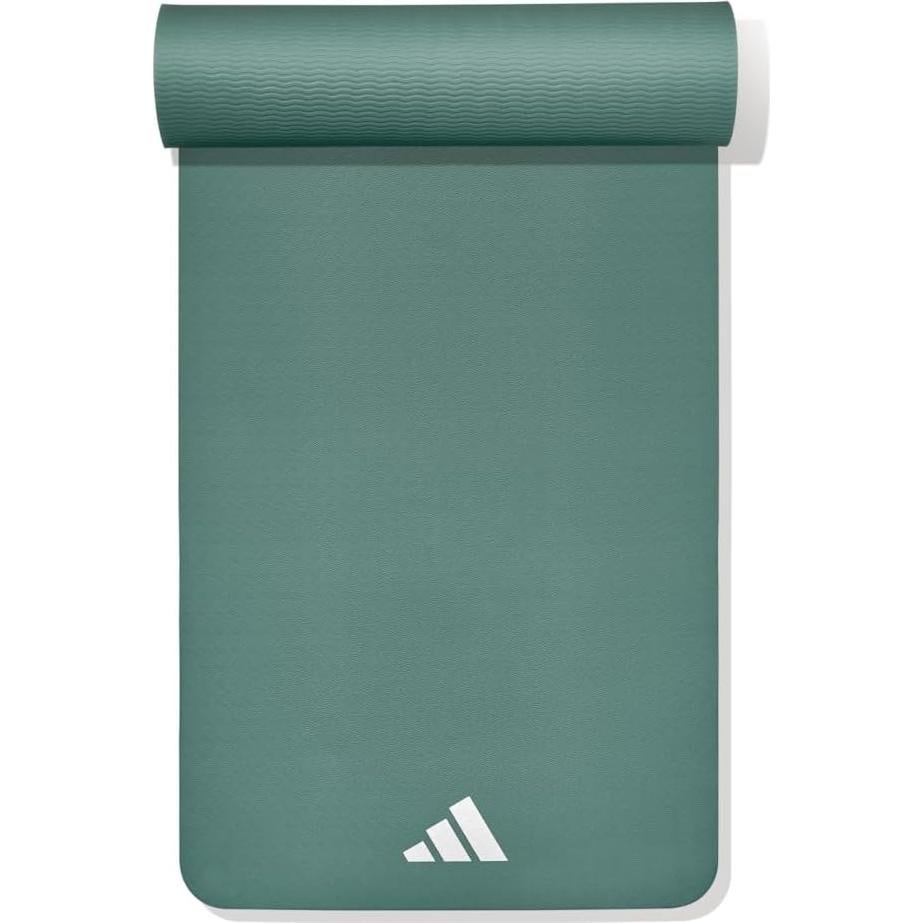 Mat de Yoga Adidas 8mm Verde Crudo Ecológico Antideslizante