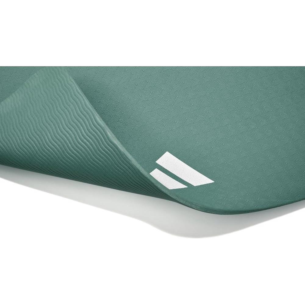 Mat de Yoga Adidas 8mm Verde Crudo Ecológico Antideslizante