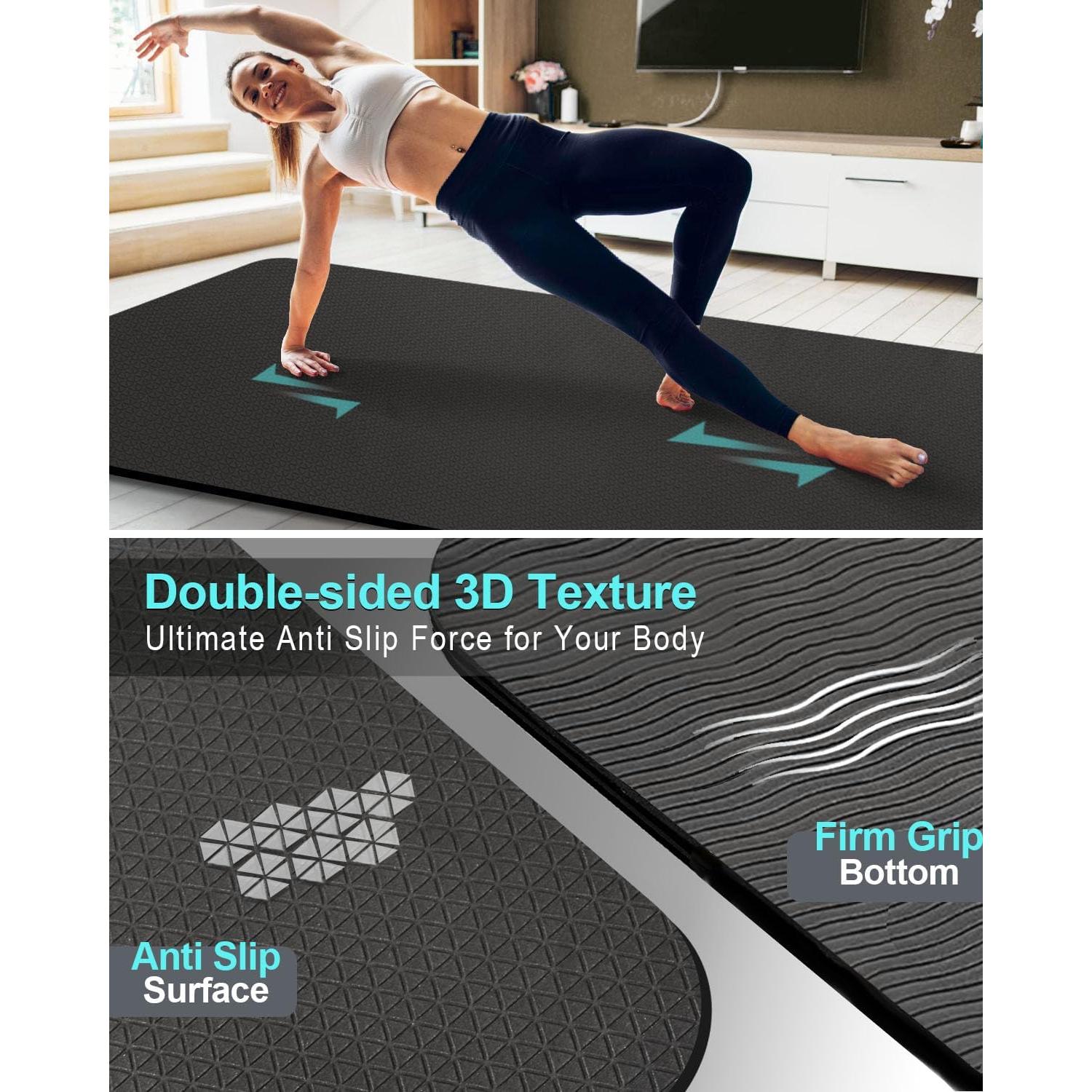 Esterilla de Yoga Extra Larga MRZZATA 213x81cm Antideslizante