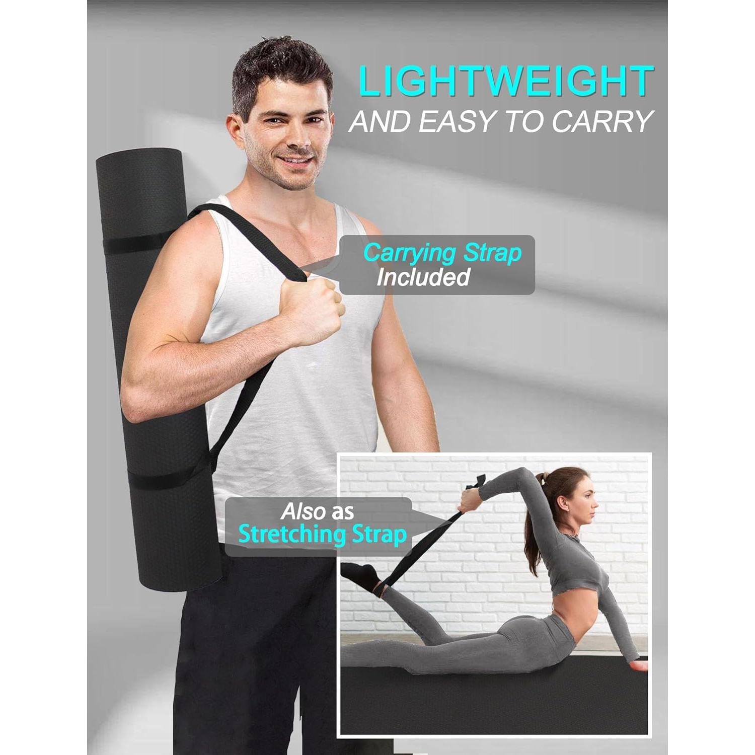 Esterilla de Yoga Extra Larga MRZZATA 213x81cm Antideslizante