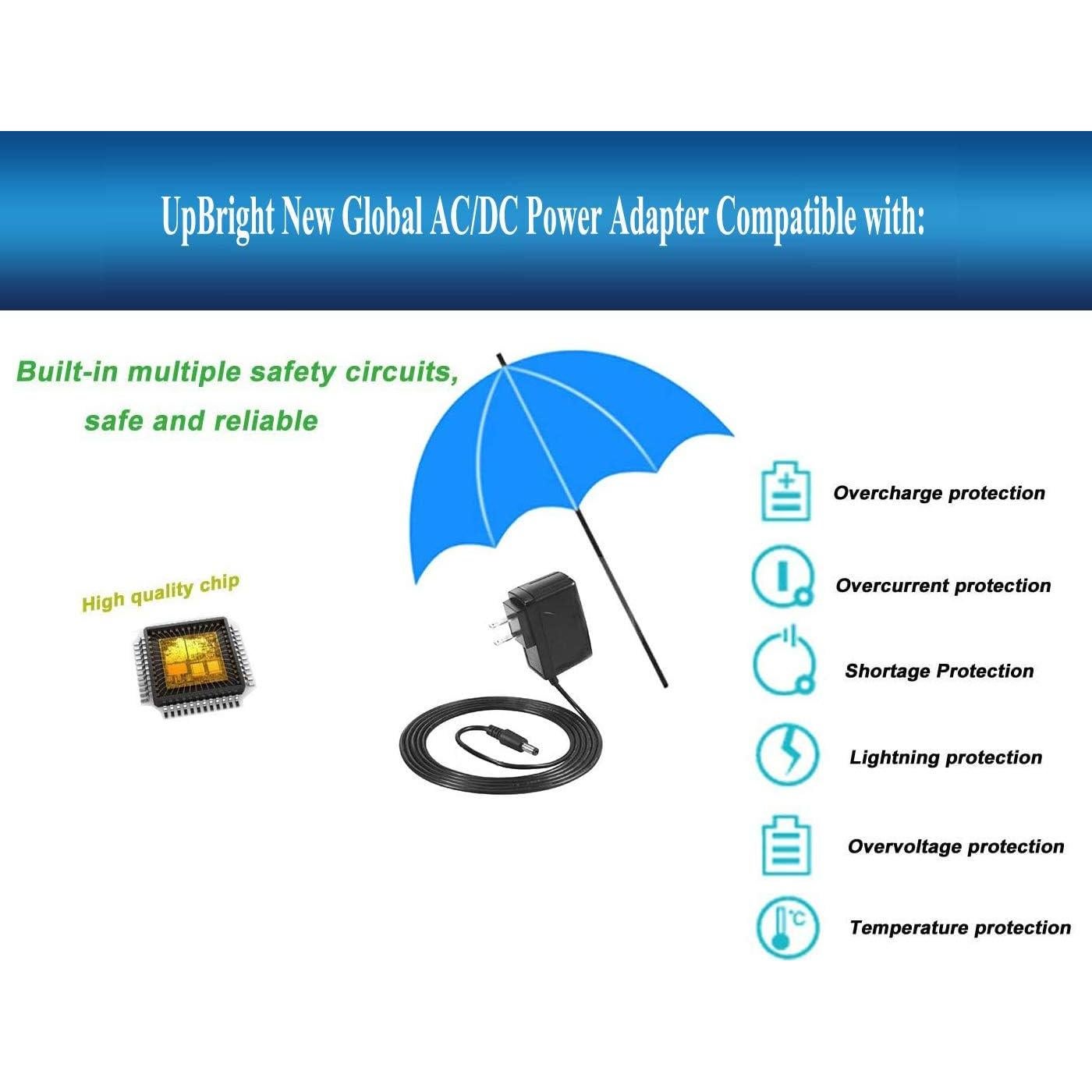 Adaptador AC/DC UpBright 24V para Pistola de Masaje TOLOCO T11 Pro