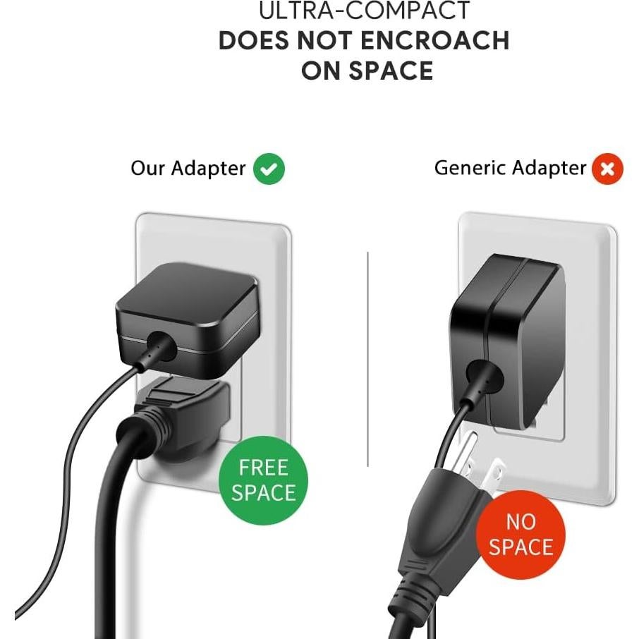 Adaptador de CA HKY 27V para Masajeador Powerboost Sharper Image