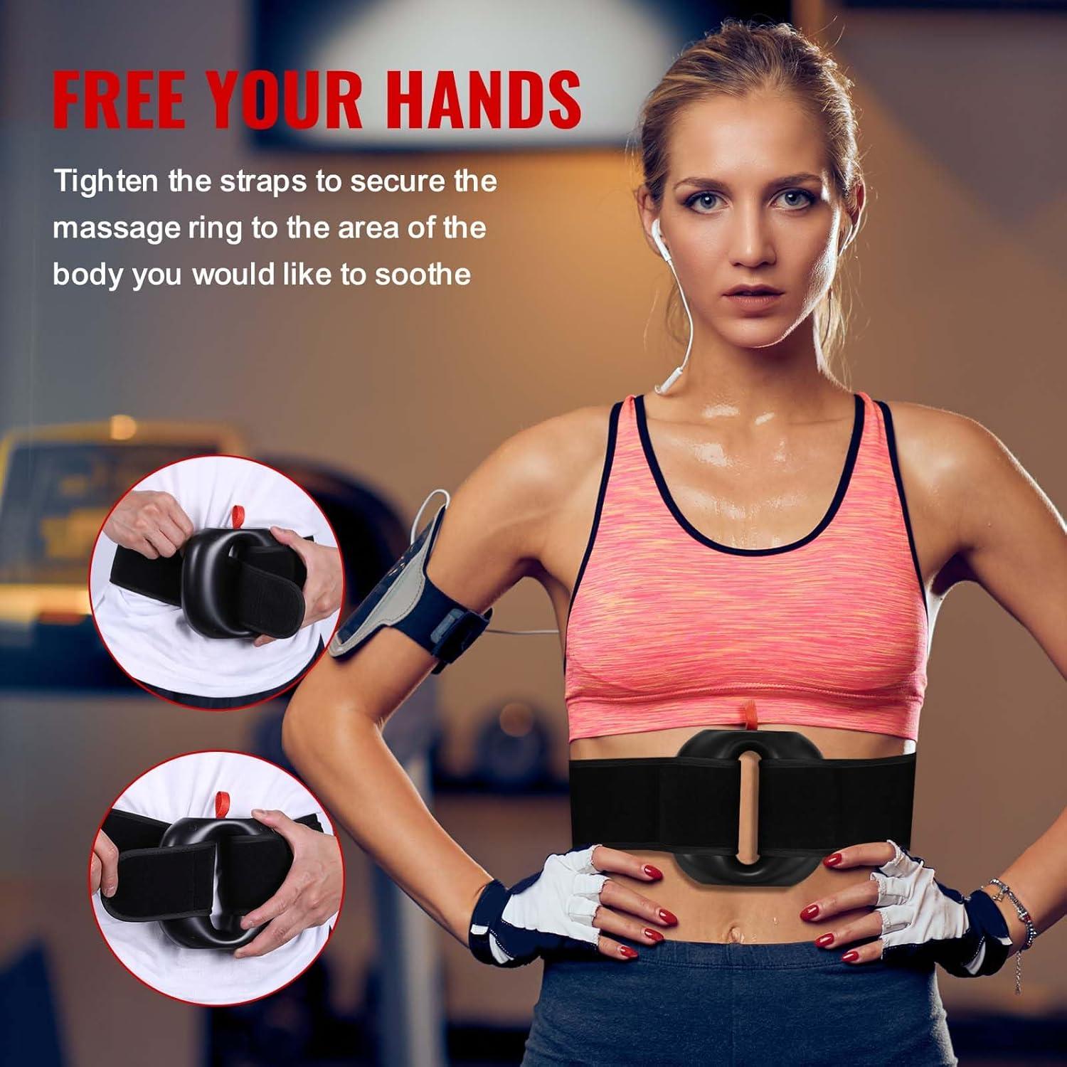 Pistola de Masaje THERAVIX TR-RM-01-B 8 Modos Portátil