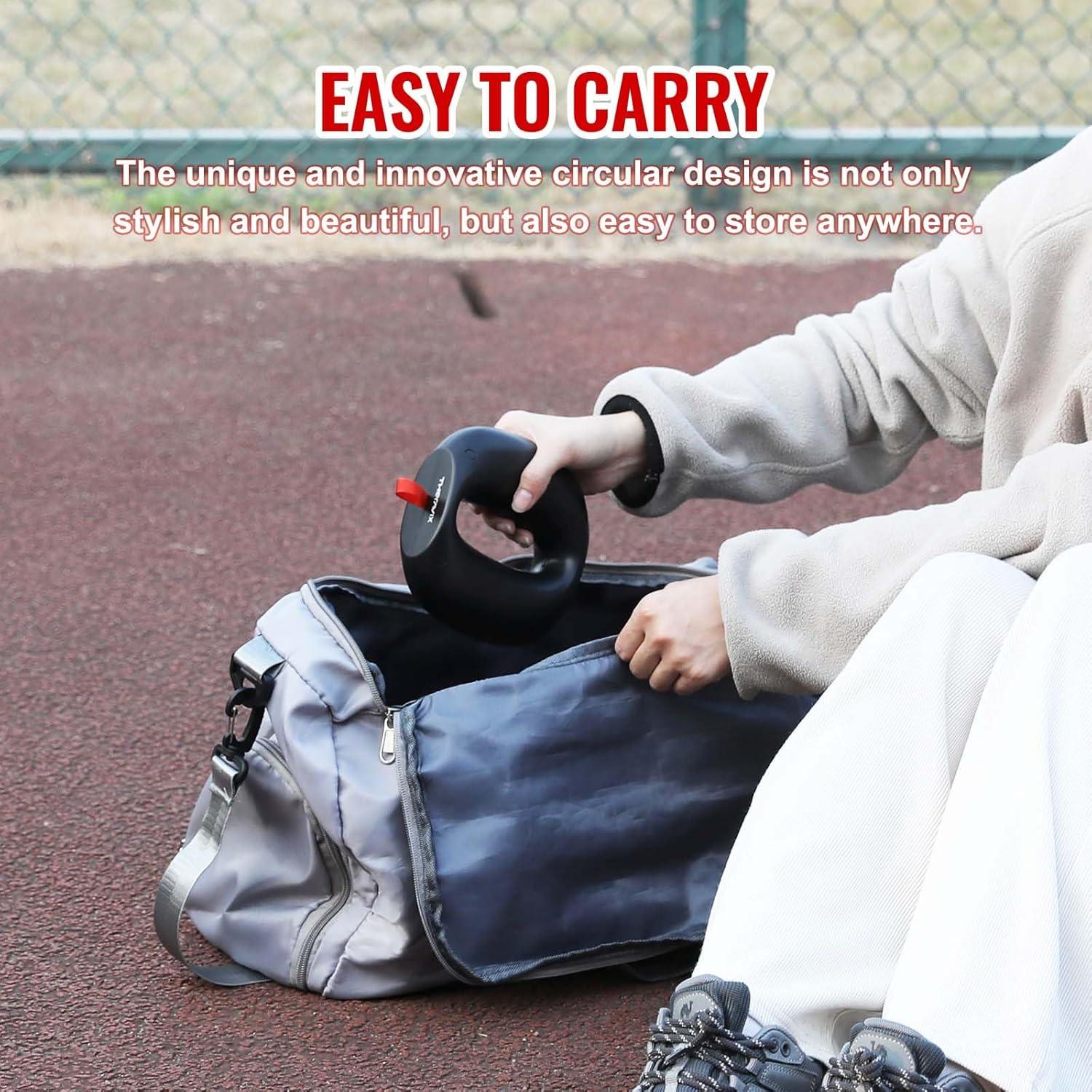 Pistola de Masaje THERAVIX TR-RM-01-B 8 Modos Portátil