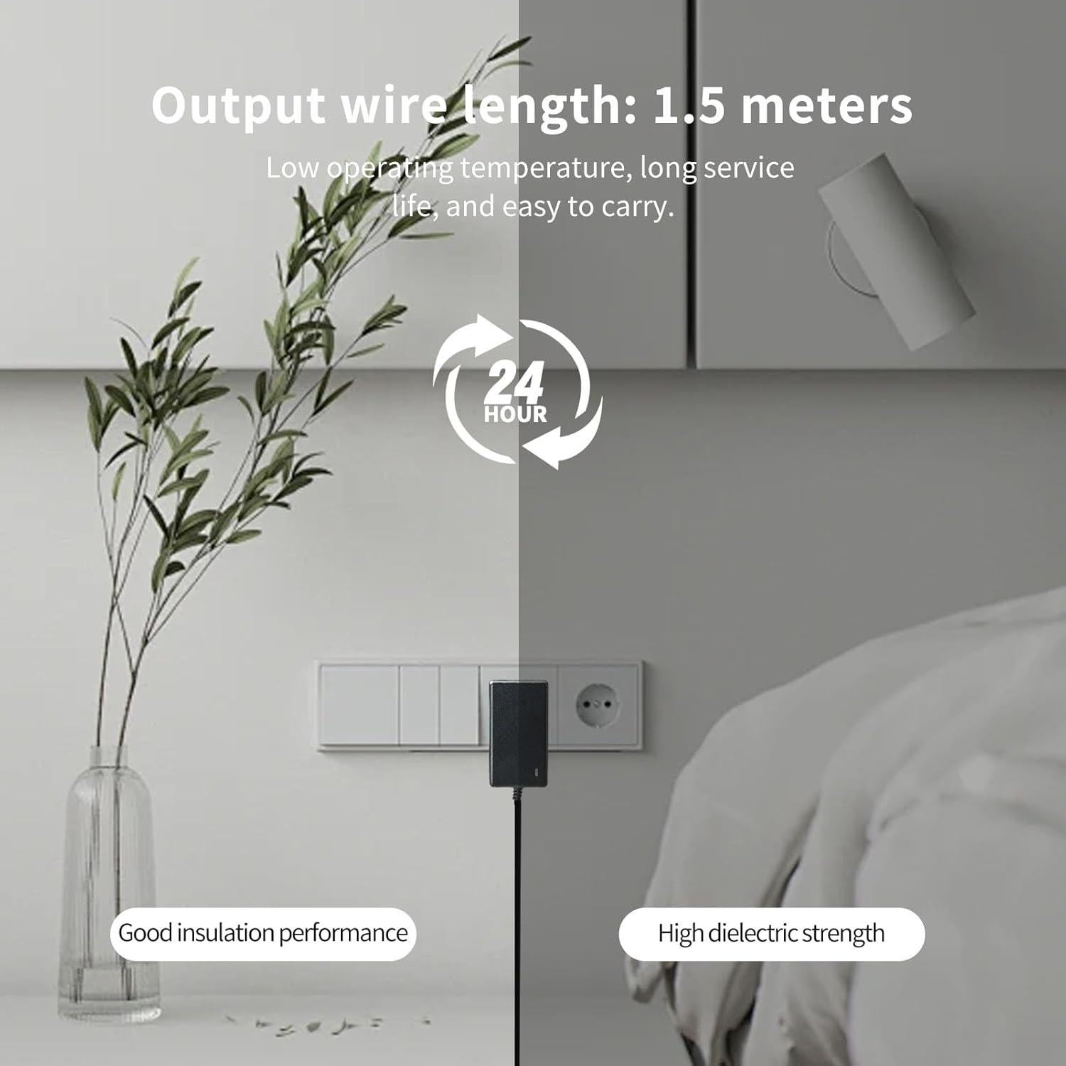 Cargador Rápido 16.8V 1A Szaccu para Pistolas de Masaje