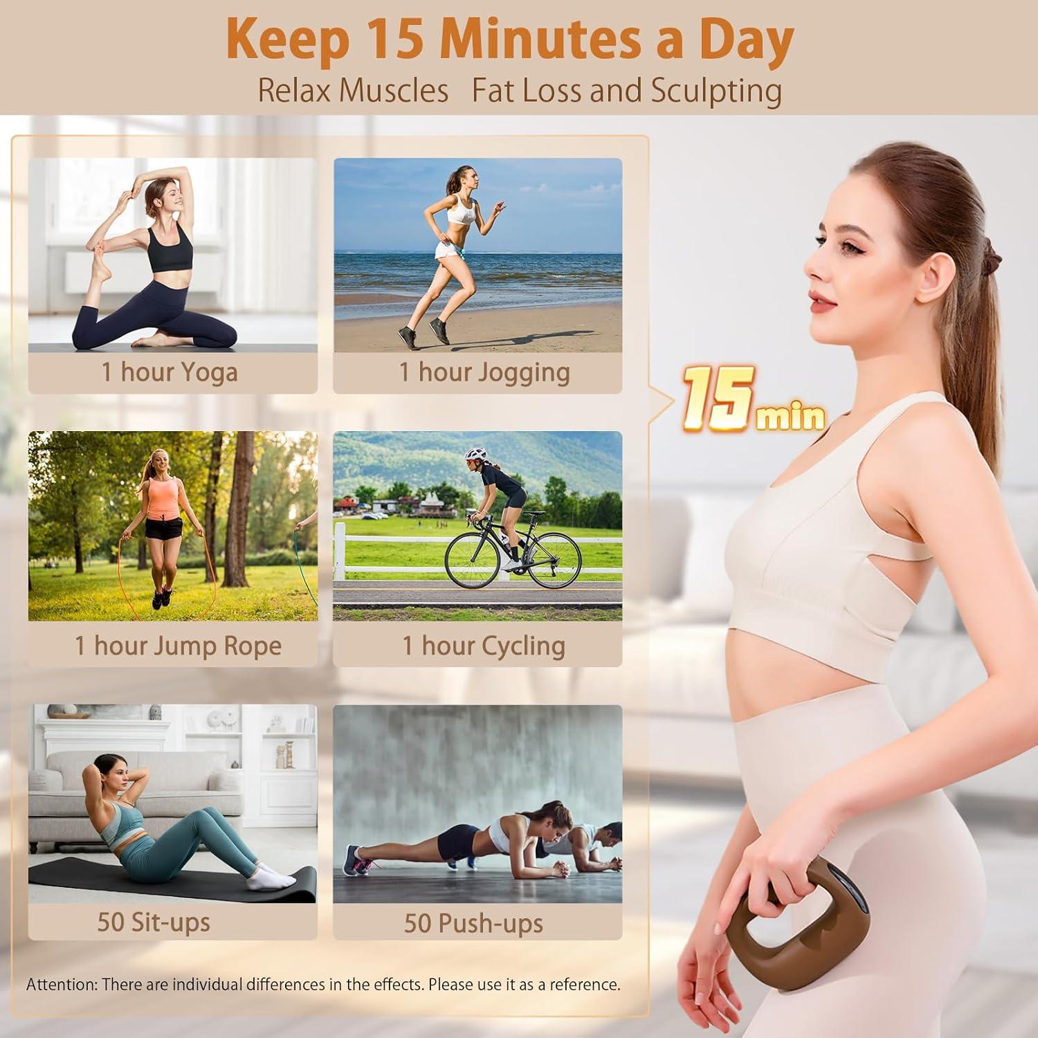 Pistola de Masaje EAshuhe FH-8001 Inalámbrica con Calor