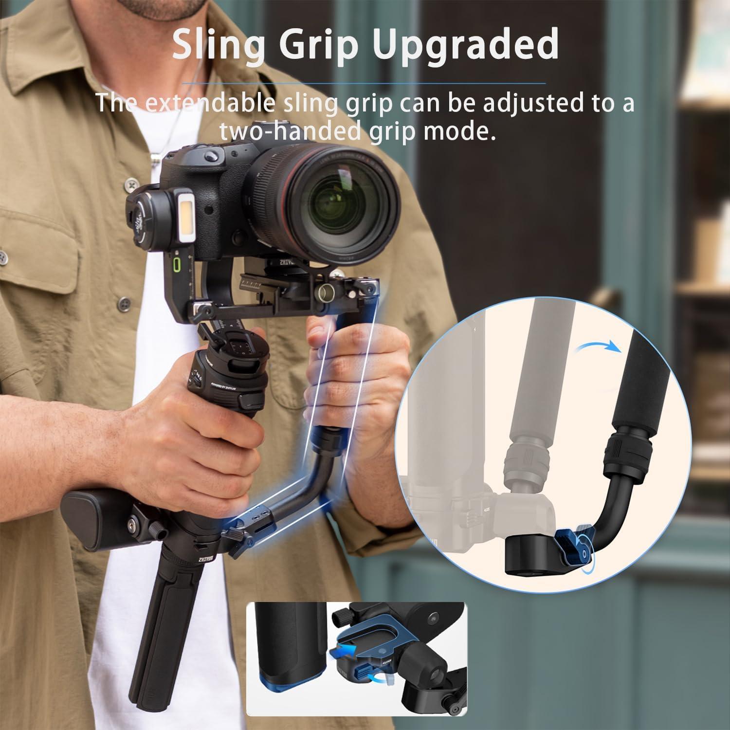 Estabilizador de Cardán Zhiyun Weebill 3S Combo para DSLR y Sin Espejo