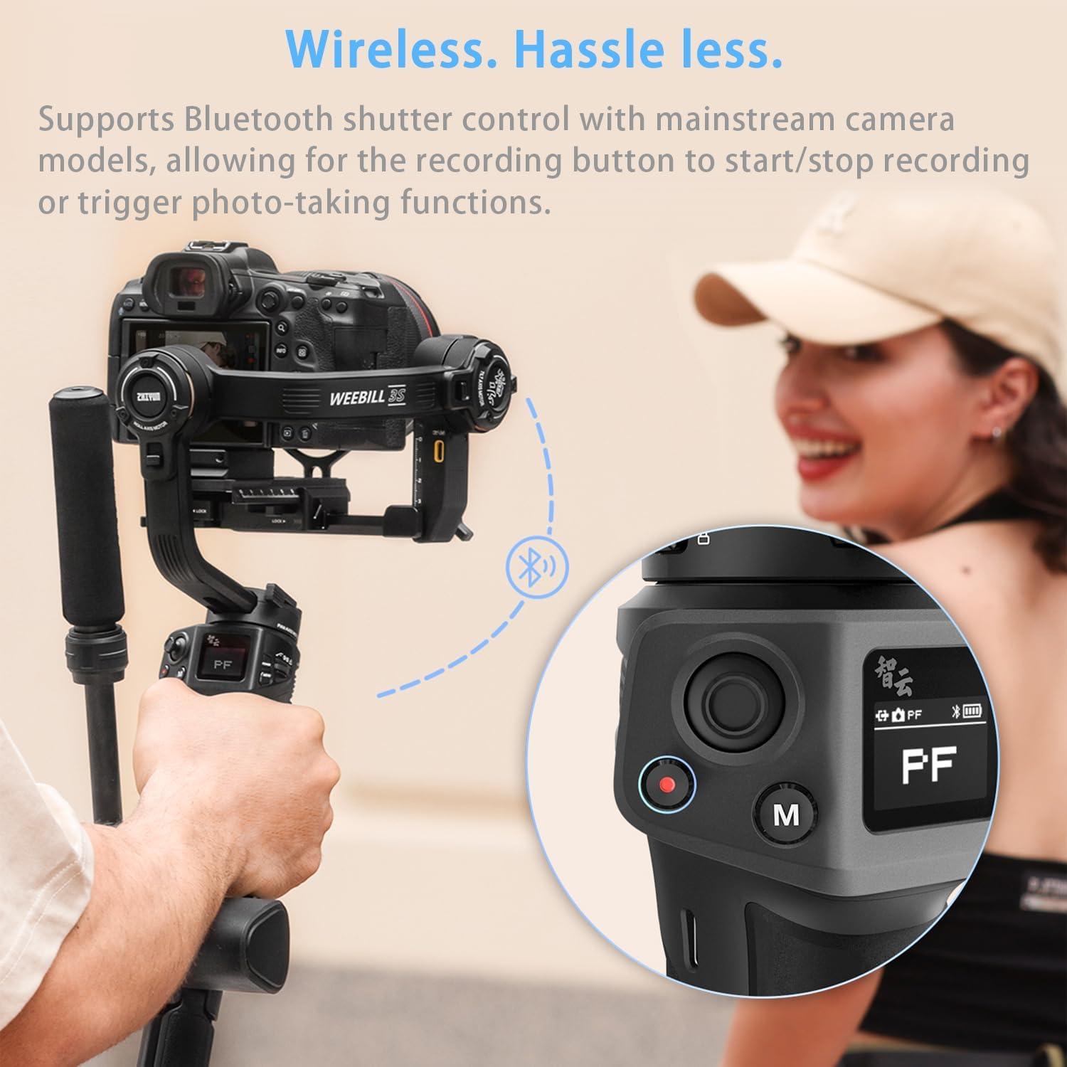Estabilizador de Cardán Zhiyun Weebill 3S Combo para DSLR y Sin Espejo