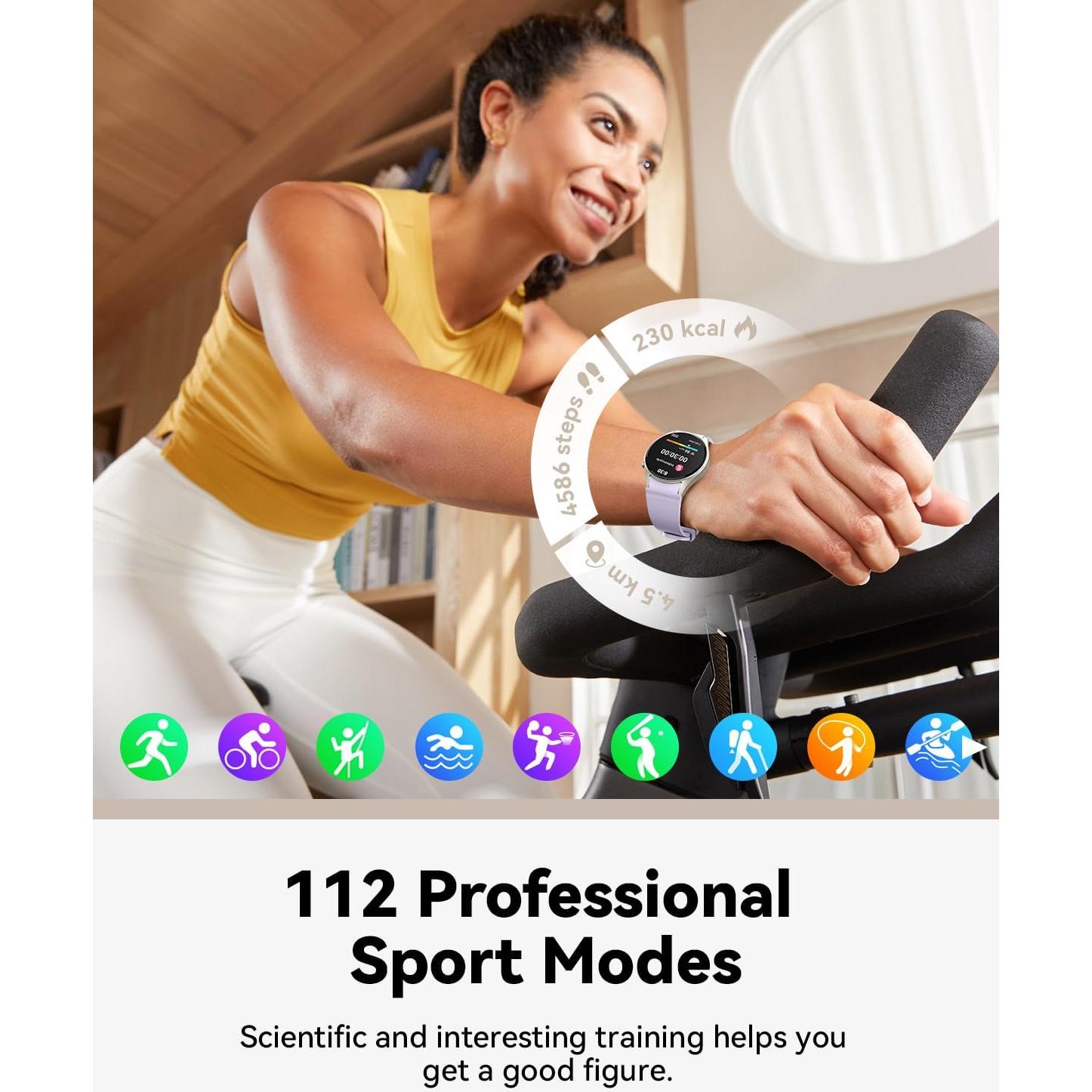 Reloj Inteligente DEKELIFE G65 Bluetooth 110+ Modos Deportivos