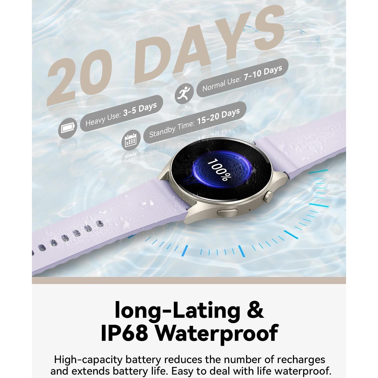 Reloj Inteligente DEKELIFE G65 Bluetooth 110+ Modos Deportivos