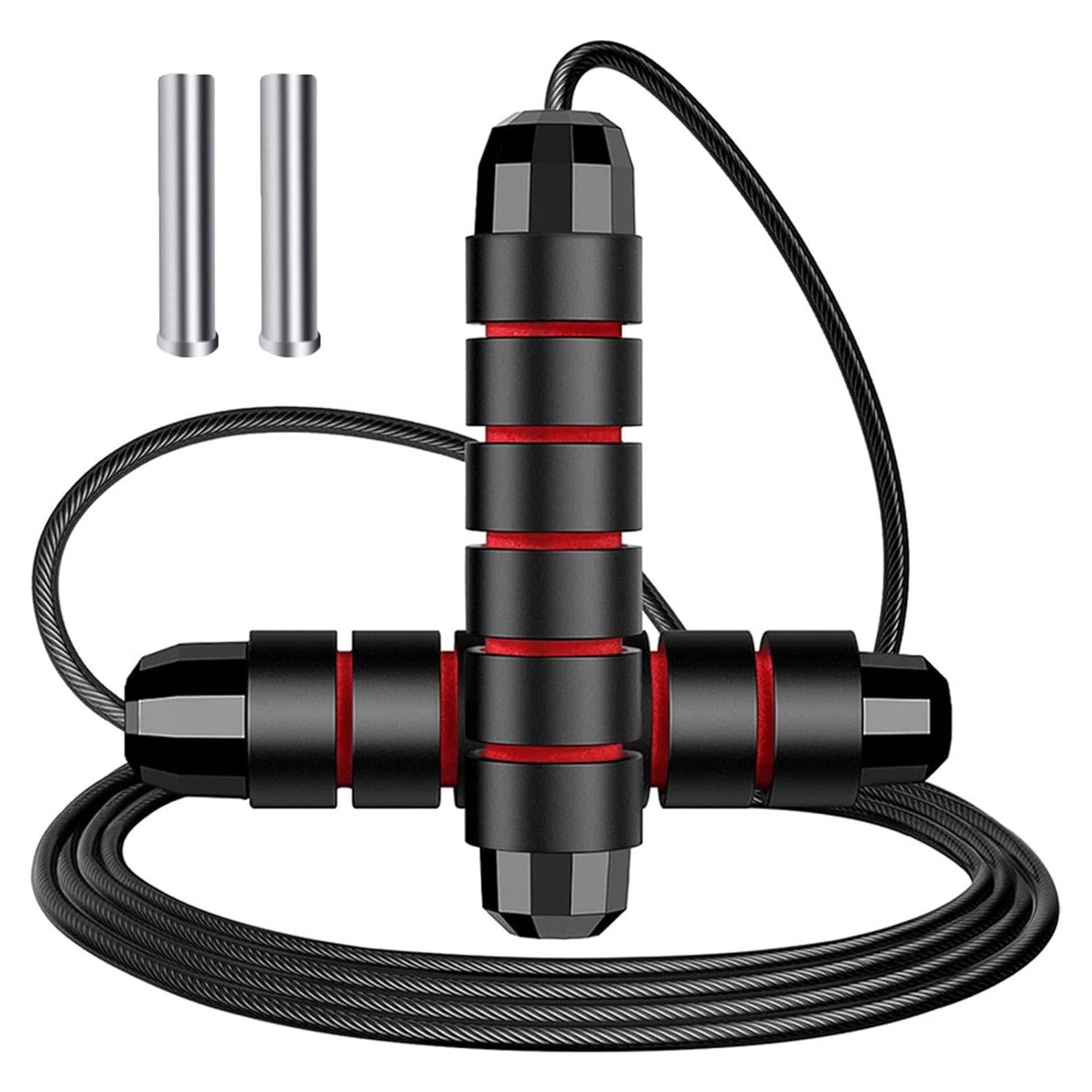 Cuerda de Salto con Peso Elicho Ajustable 2.8m para Ejercicio