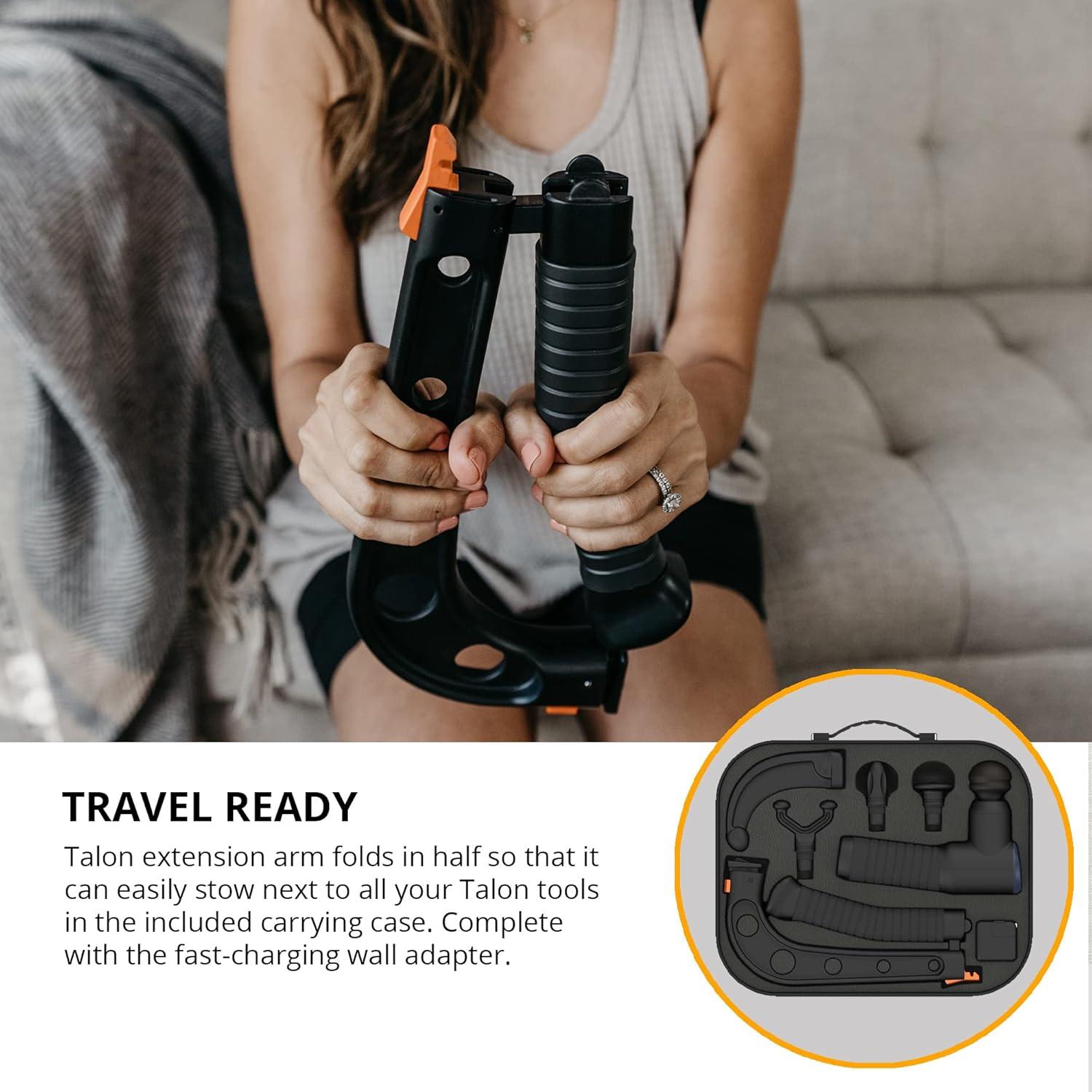 Pistola de Masaje Talon Brazyn Mk-1.2 con Accesorios