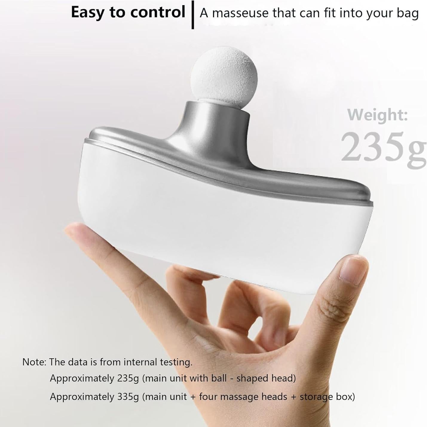 Pistola de Masaje Portátil Woluki Masajeador de Fascia