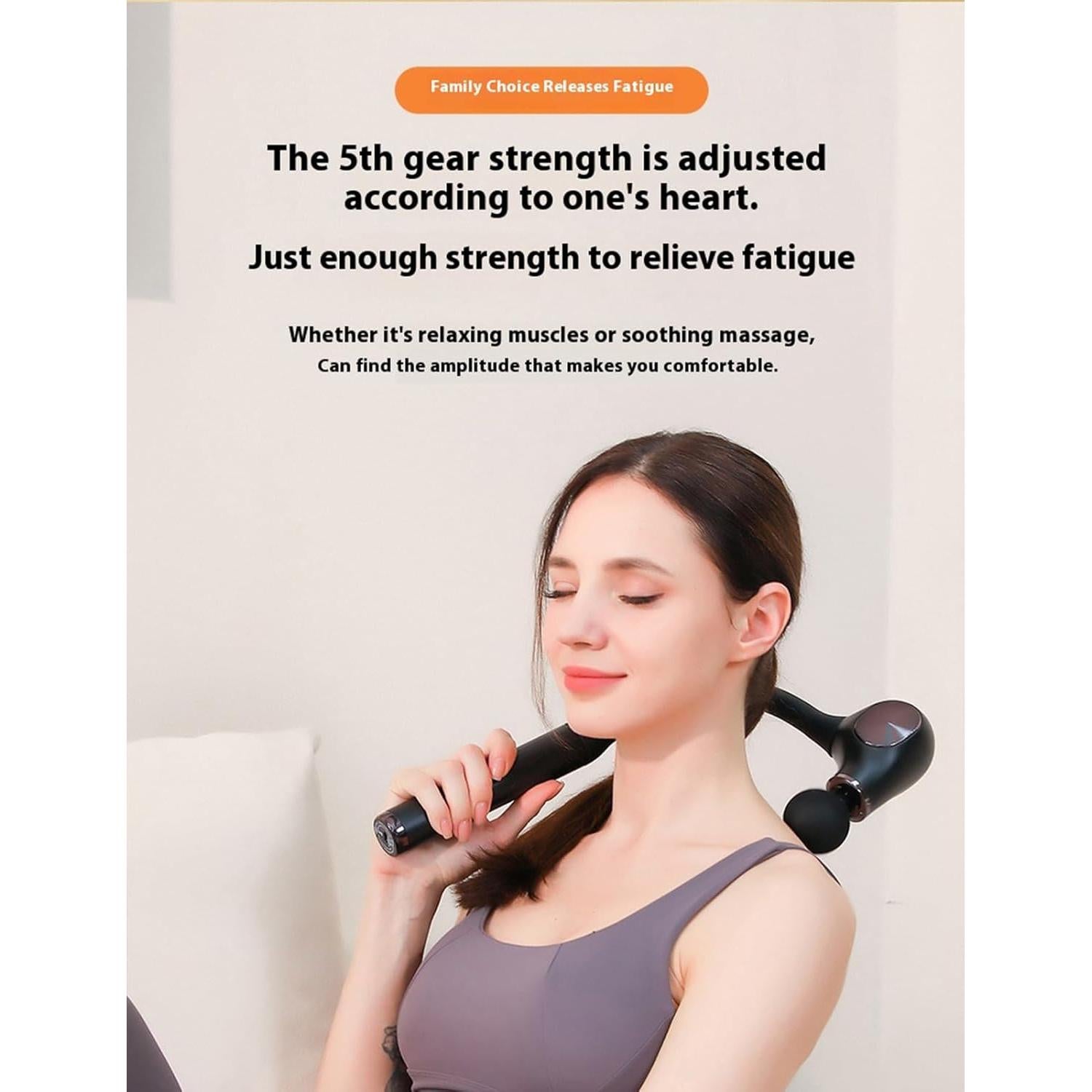 Pistola de Masaje Martillo de Masaje Mh-2023, 12MM Percusión