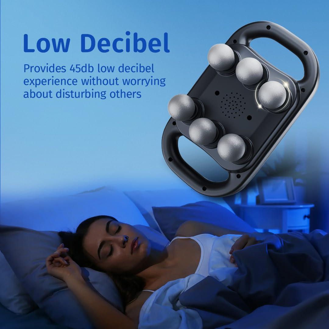 Pistola de Masaje Eléctrica Belovedone BL-518 6 Cabezas 120 min