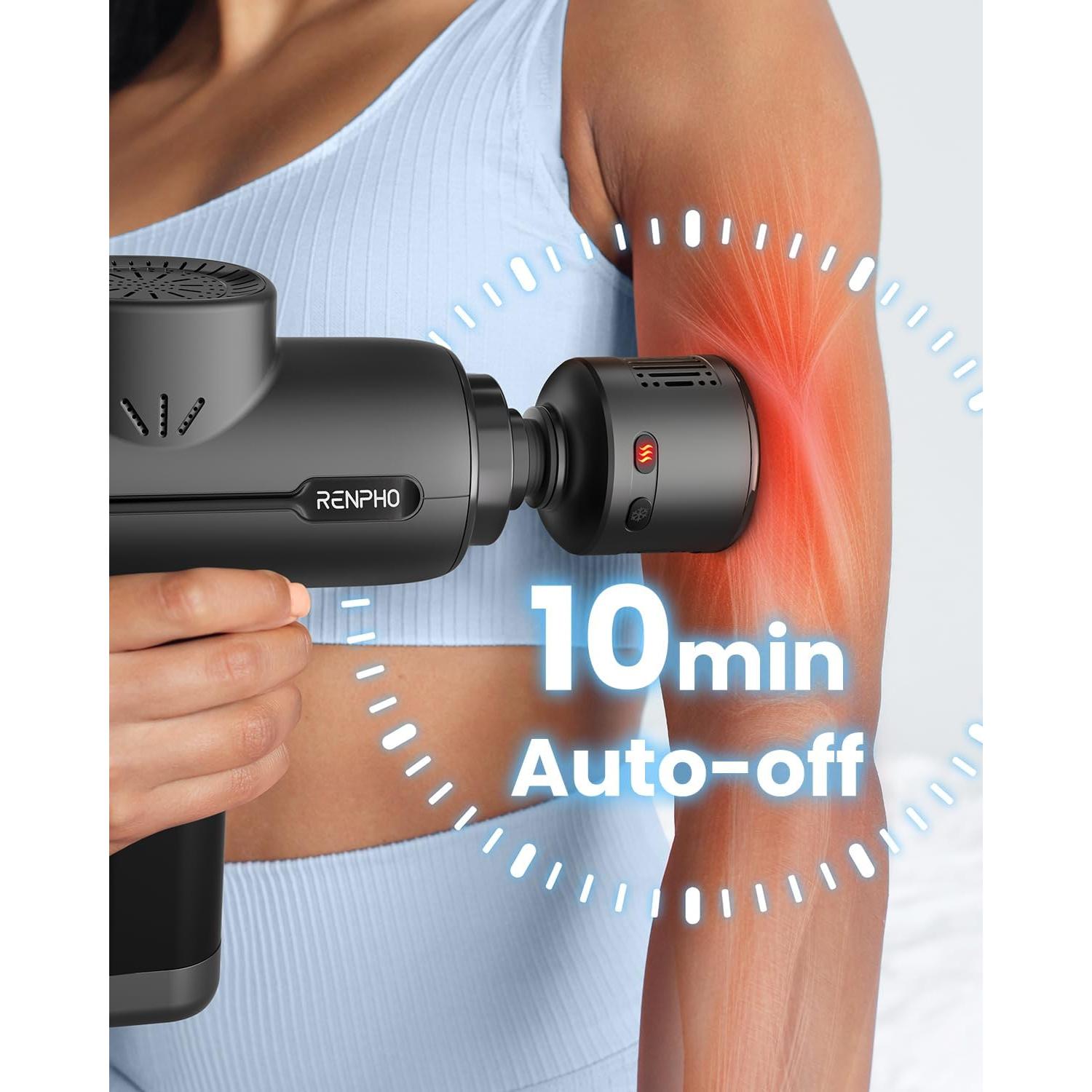 Cabezal de Masaje RENPHO RP-GM171-N1 con Calor y Frío