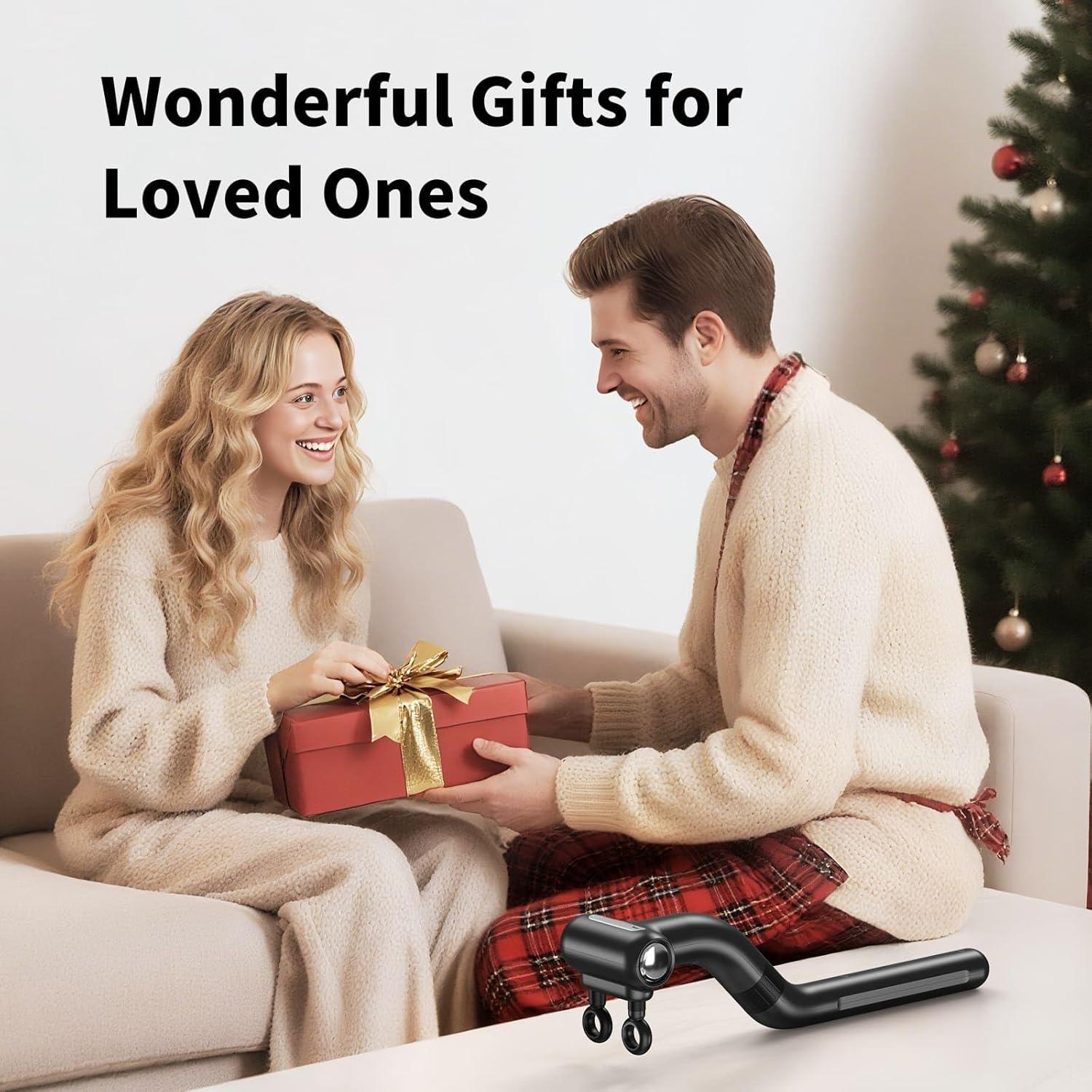 Pistola de Masaje de Percusión LC-HZLJ PH-M502 12 Cabezas 6 Velocidades