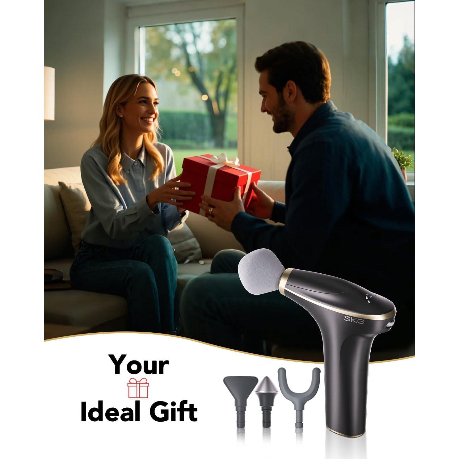 Pistola de Masaje SKG FS700 Tejido Profundo 10mm Portátil