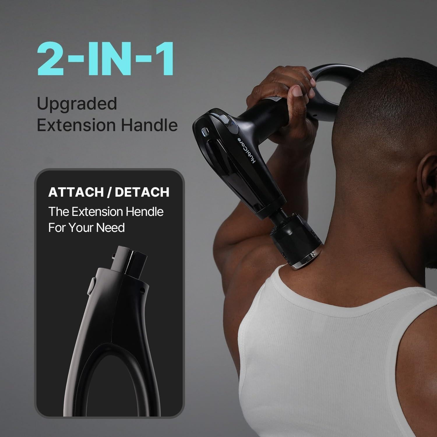 Pistola de Masaje Caliente y Fría HuBDIC FE-5848 con Mango Extensible