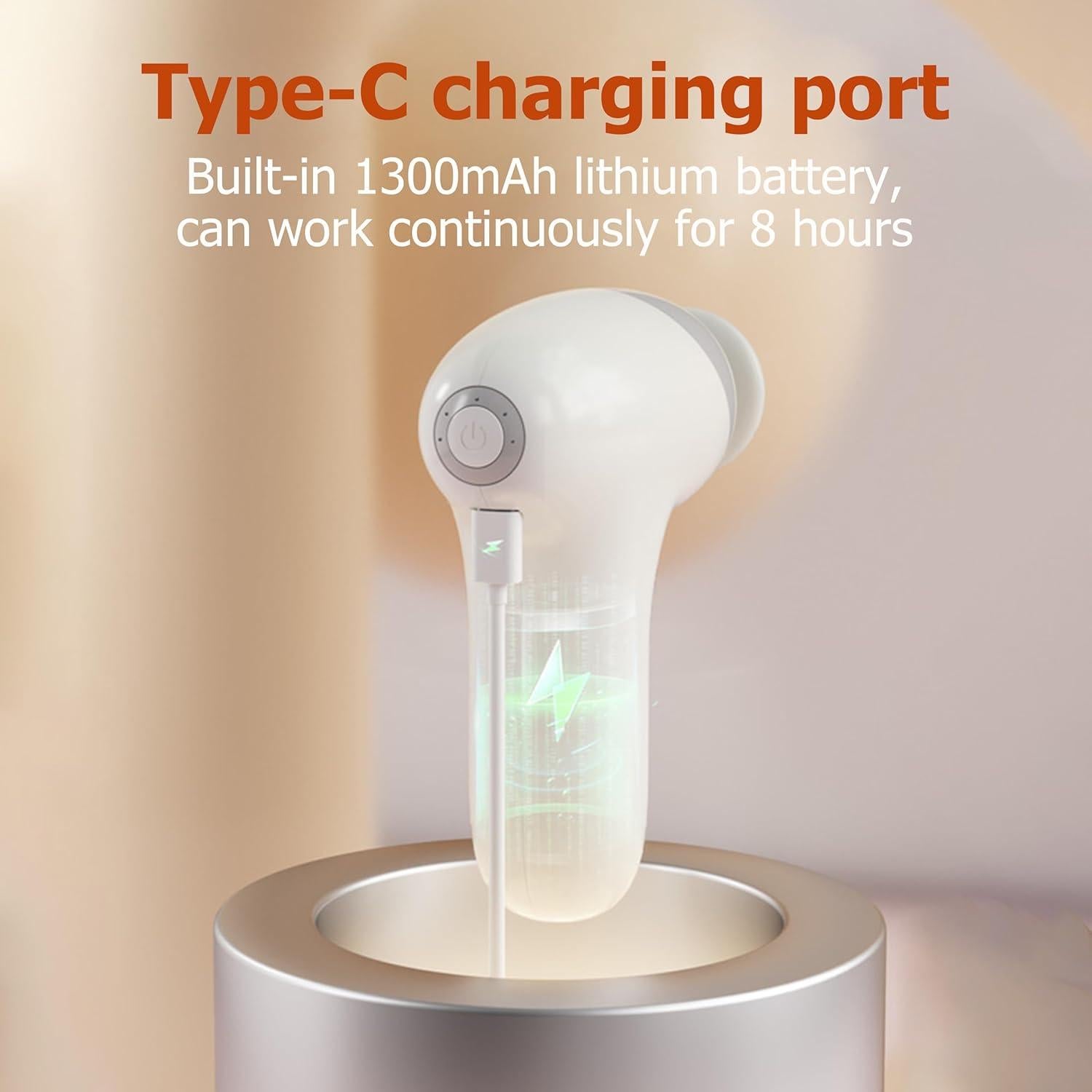 Pistola de Masaje HAOQIANG H35 Portátil Rosa 3000 RPM