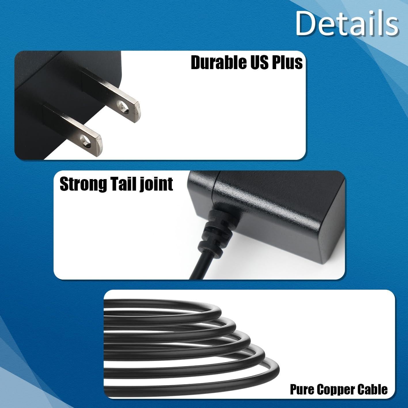 Cargador 27V Capzostone para Pistola de Masaje Sharper Image