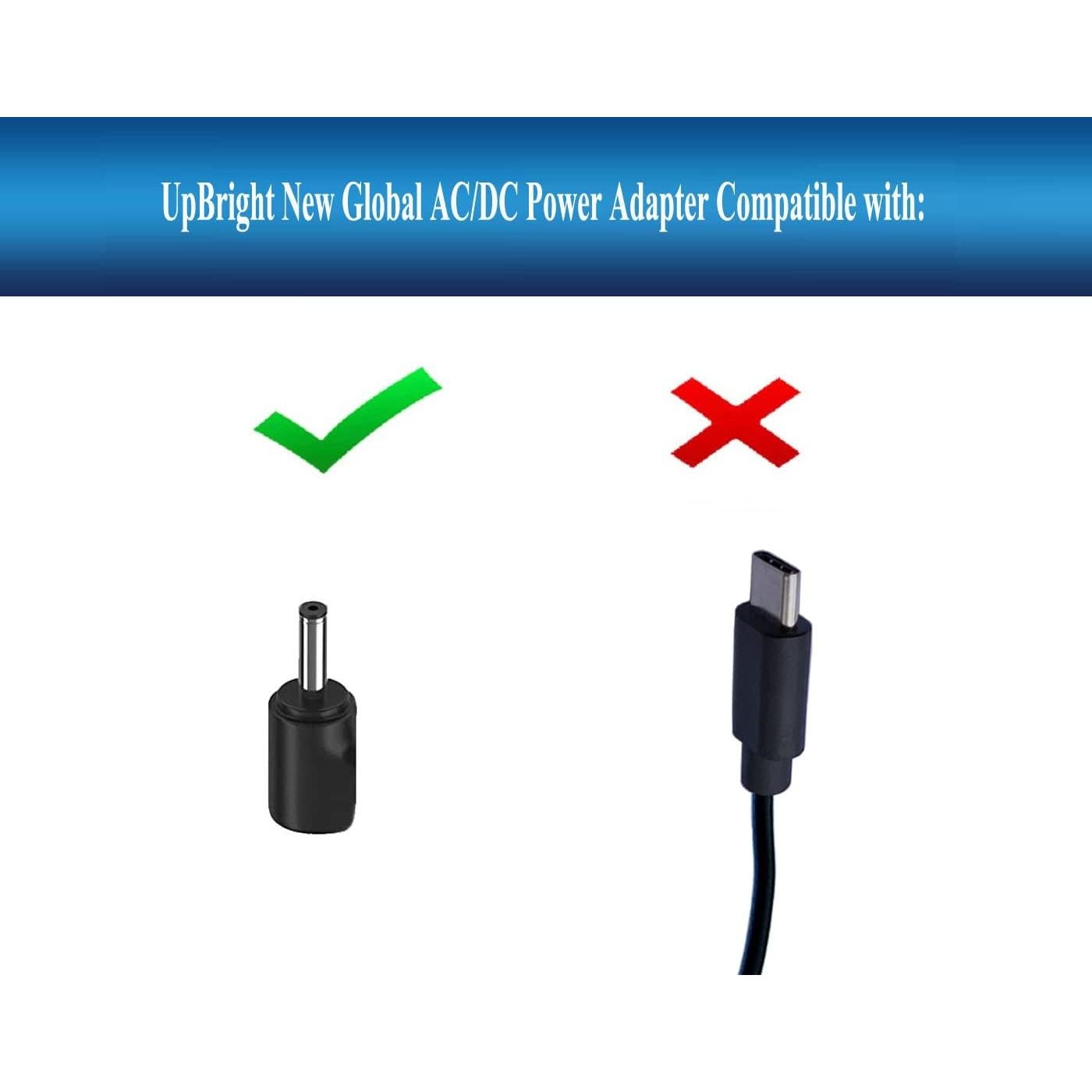 Adaptador de CA UpBright 16.8V para Pistola de Masaje Youdgee H1