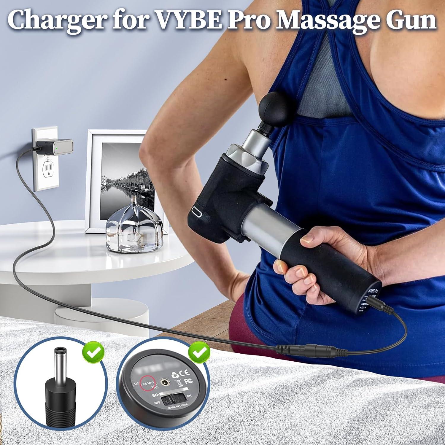 Cargador 24V para Pistola de Masaje Vybe Pro y LifePro