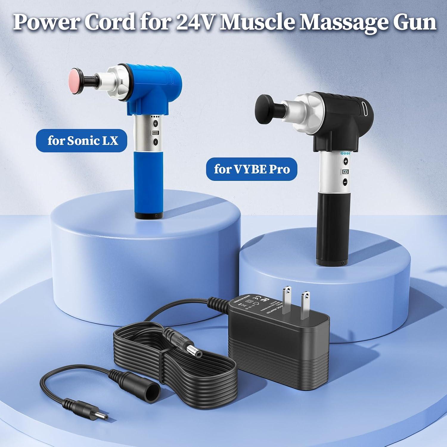 Cargador 24V para Pistola de Masaje Vybe Pro y LifePro