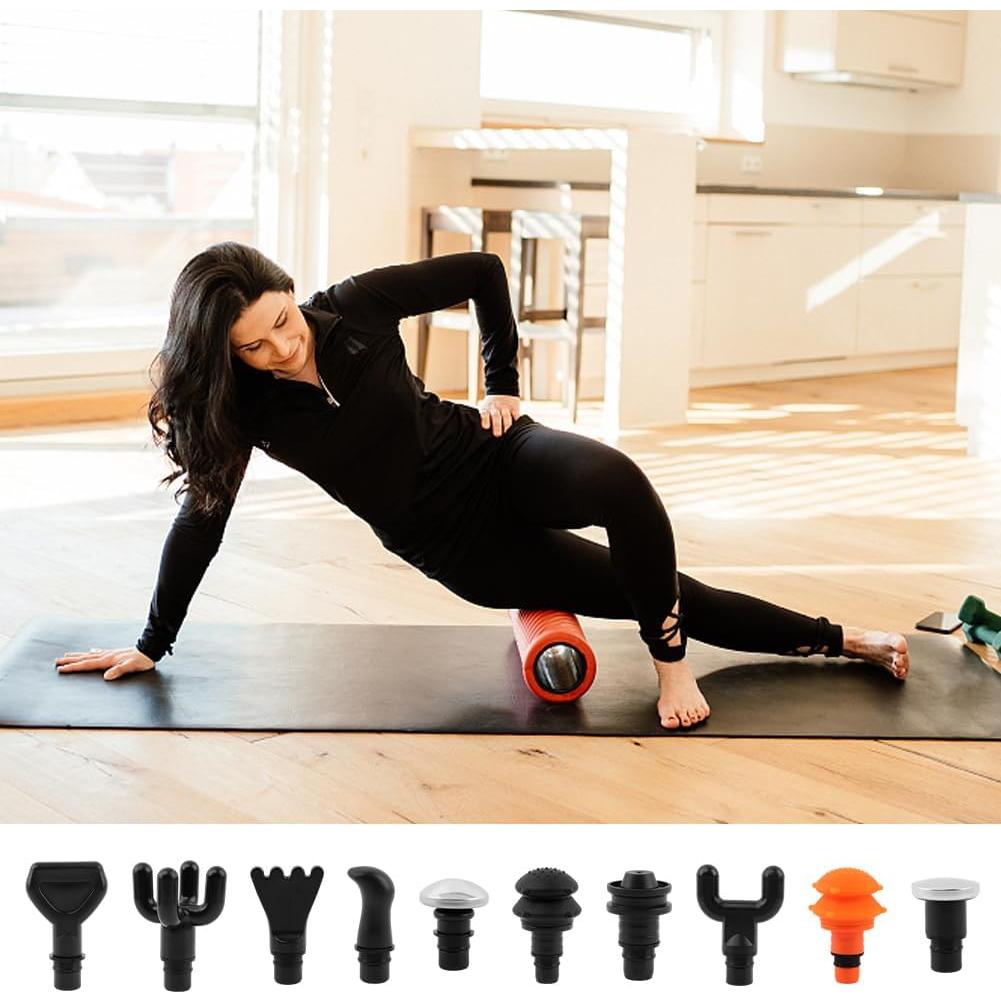 Accesorios de Masaje JIANWEI 20pcs Cabezas Reemplazo Negro