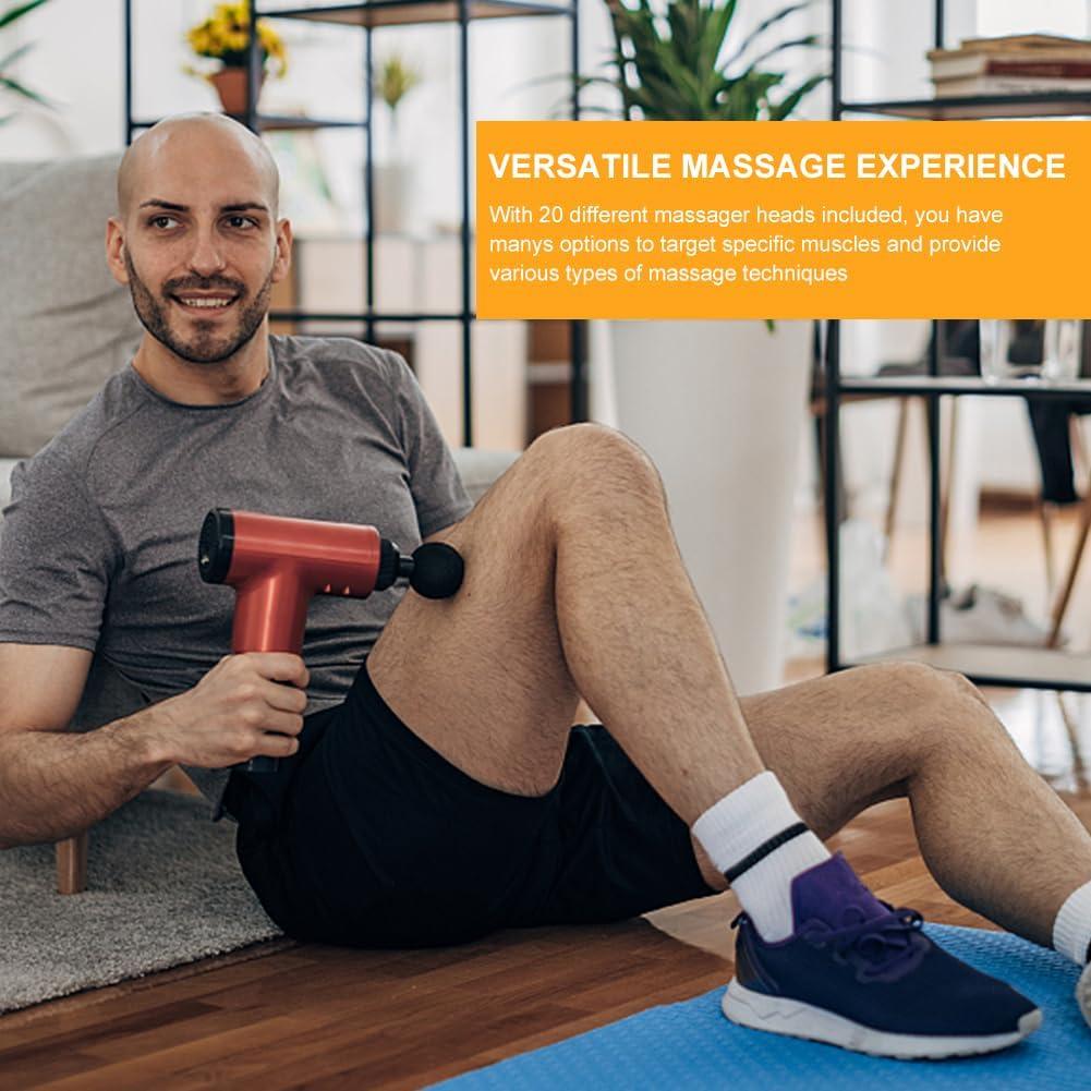 Accesorios de Masaje JIANWEI 20pcs Cabezas Reemplazo Negro