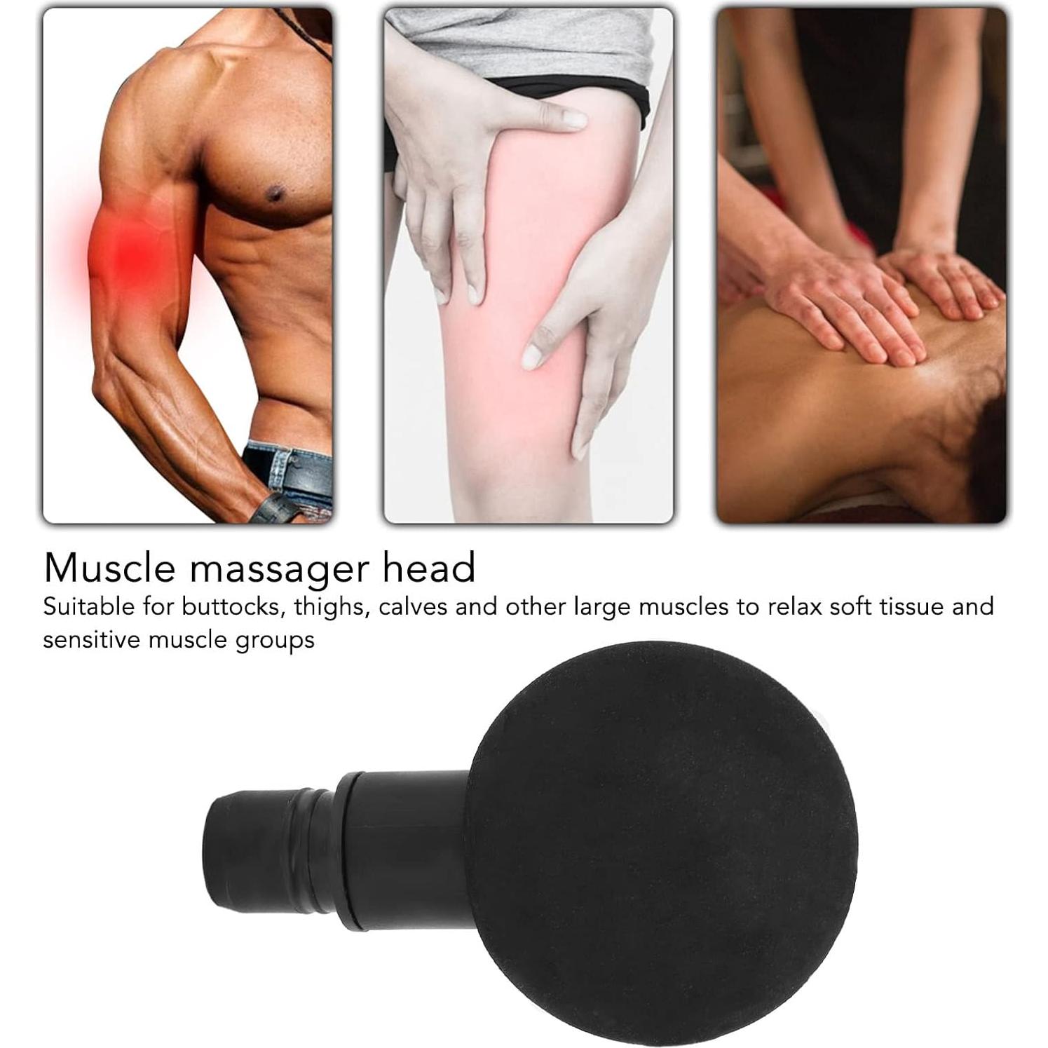 Cabeza de Masaje ZJchao 19mm EVA para Pistola de Percusión