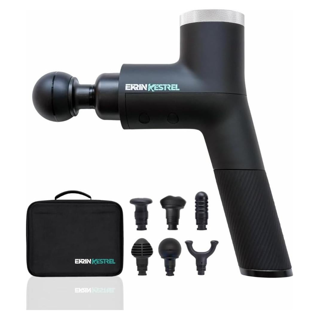 Pistola de Masaje Ekrin Kestrel - Alivio Muscular 0.99kg