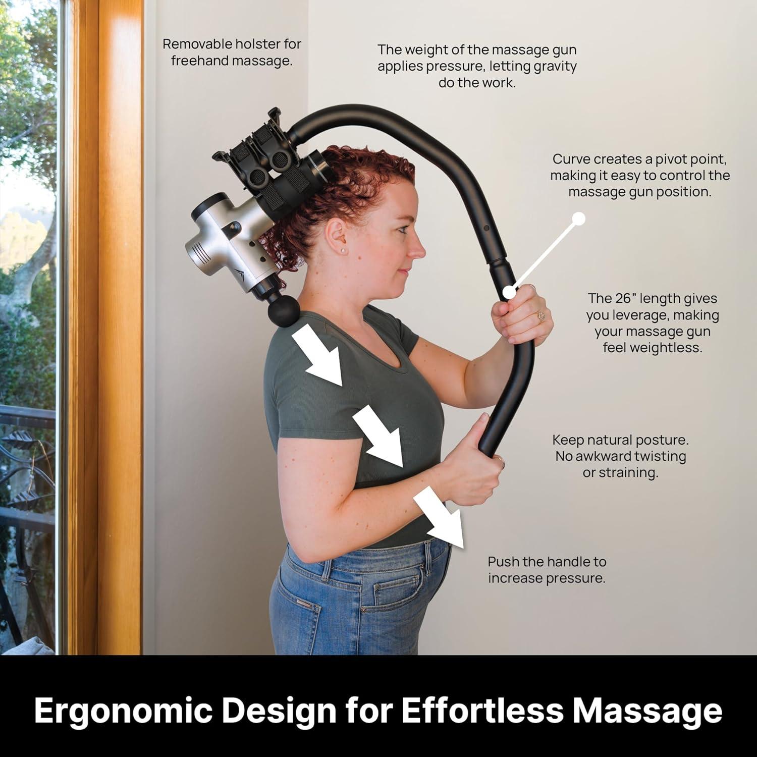 Soporte de Masaje BackBadger Flex Ergonómico Ajustable 66cm