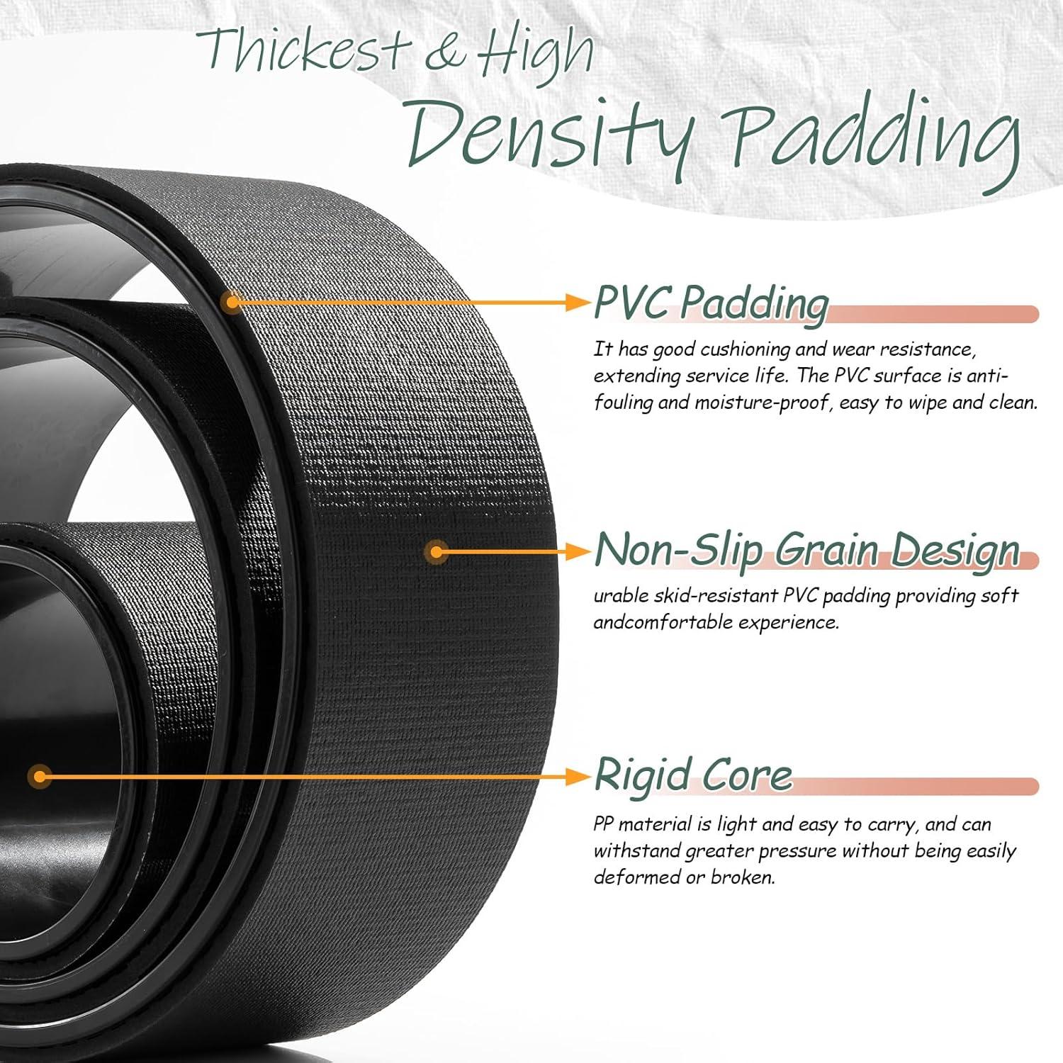Rodillo de Espuma Zmarthumb para Masaje Muscular - Set de 3 Tamaños