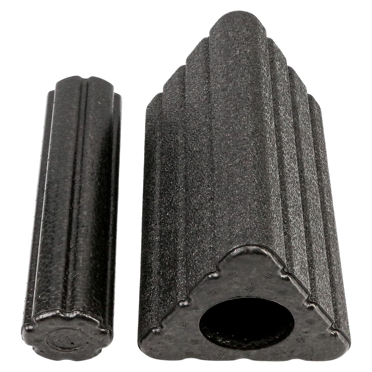 Bloque de Yoga Triangular 2 en 1 y Rodillo EPP KH866 23x12.5 cm