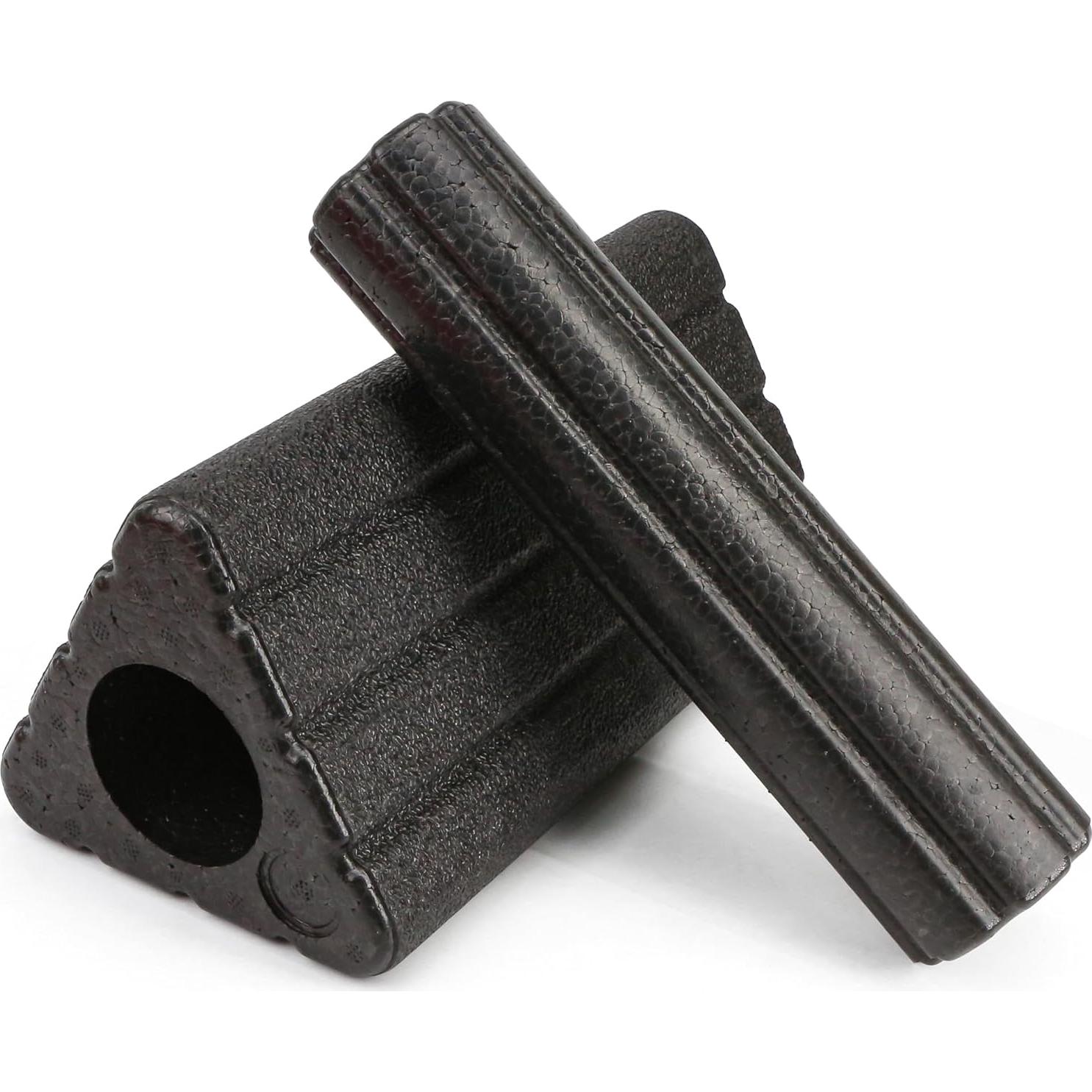 Bloque de Yoga Triangular 2 en 1 y Rodillo EPP KH866 23x12.5 cm