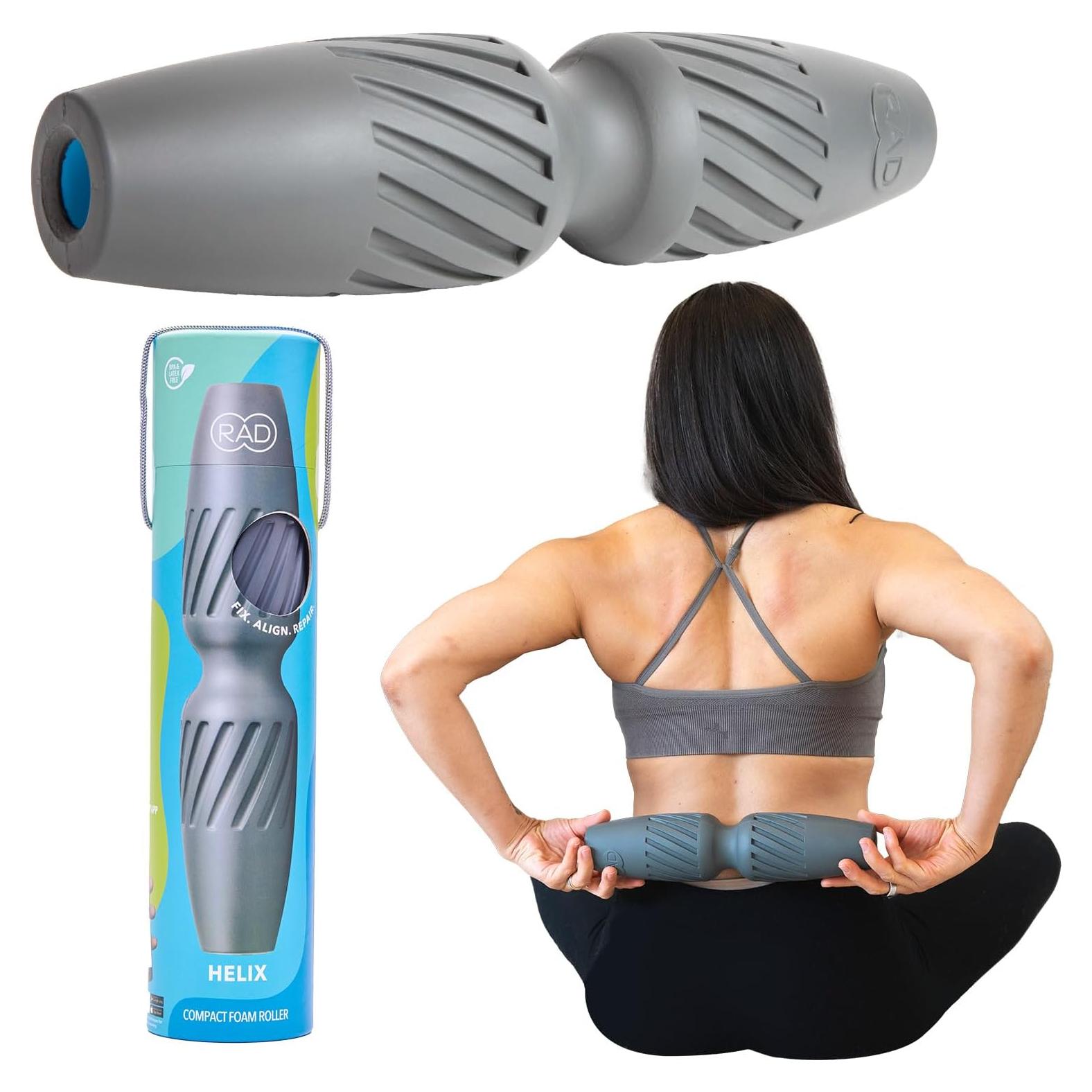 Rodillo de Espuma RAD Helix Compacto 31.75cm Alivio Muscular