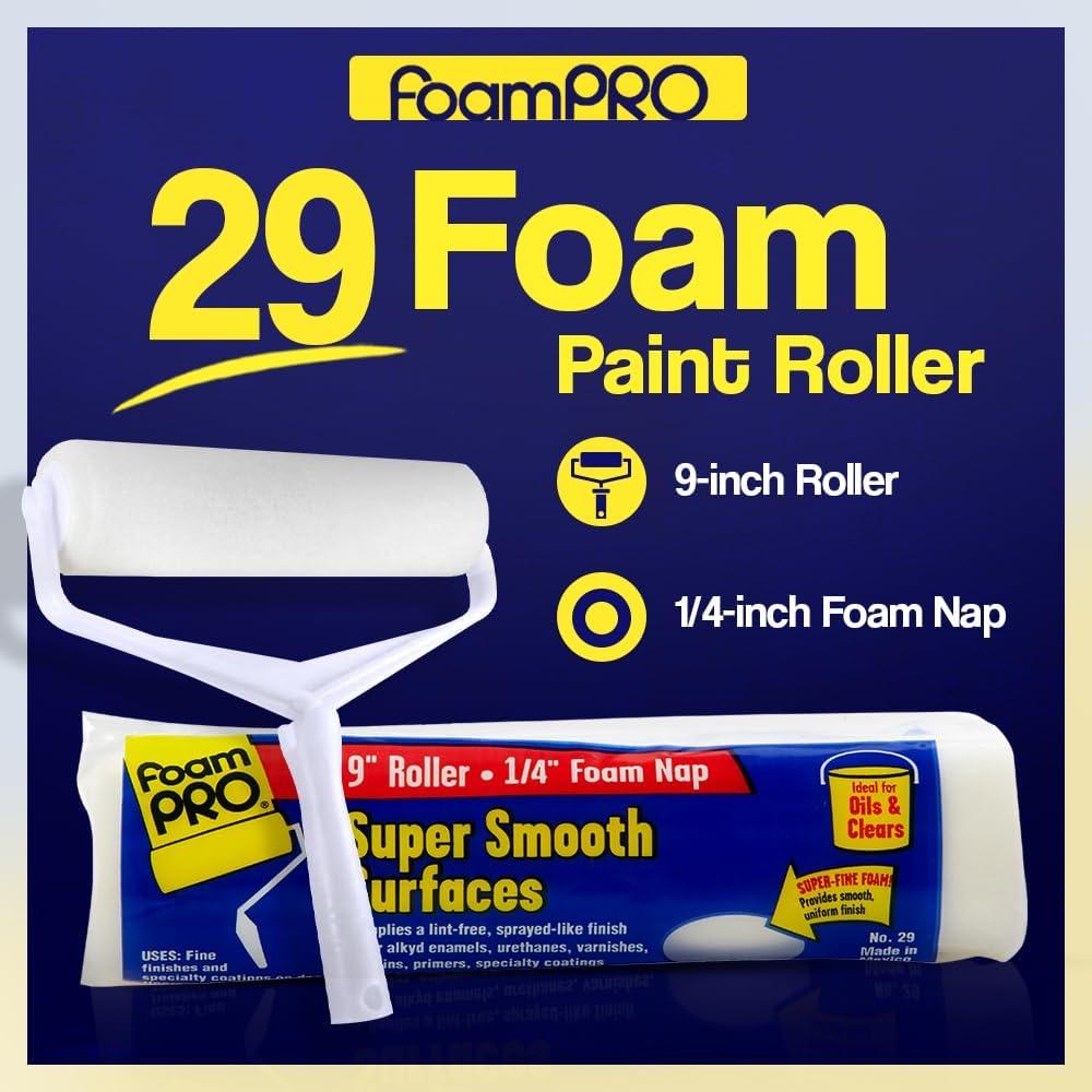 Rodillo de pintura FoamPRO 29 - 35.56 cm x 0.64 cm - Acabado Liso
