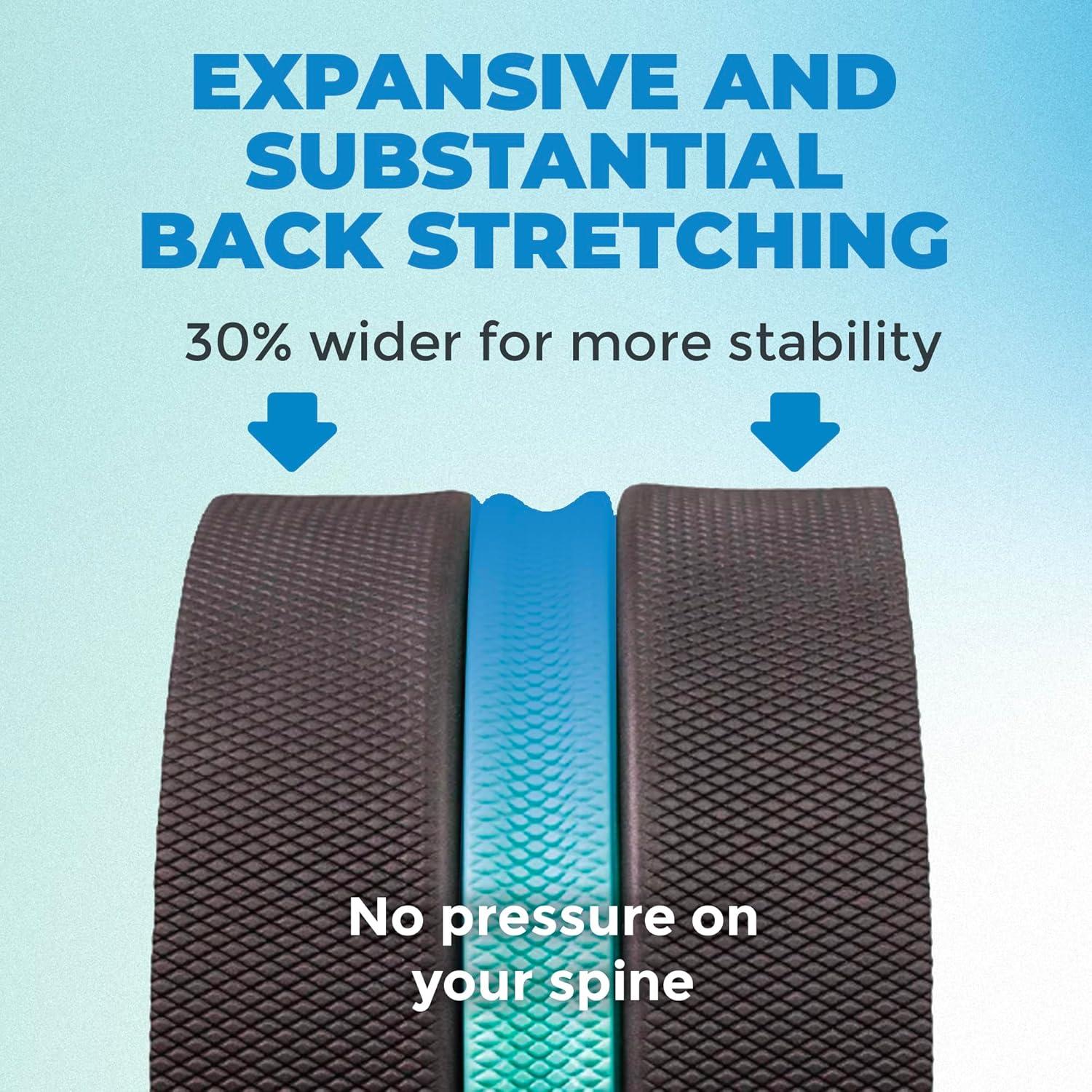 Rueda de Masaje Chirp XL - Rodillo Espalda Extra Ancho 17.78 cm